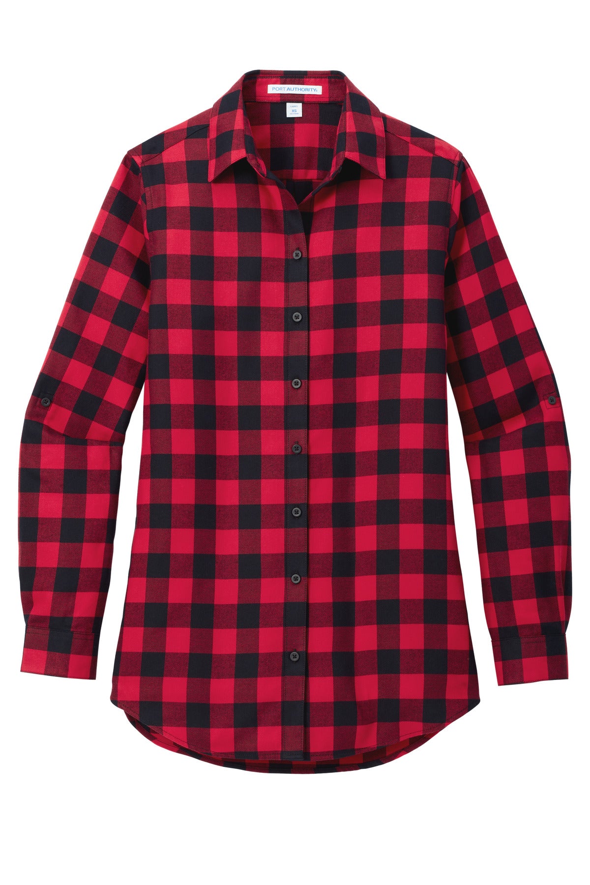 Port Authority® Women's Plaid Flannel Tunic