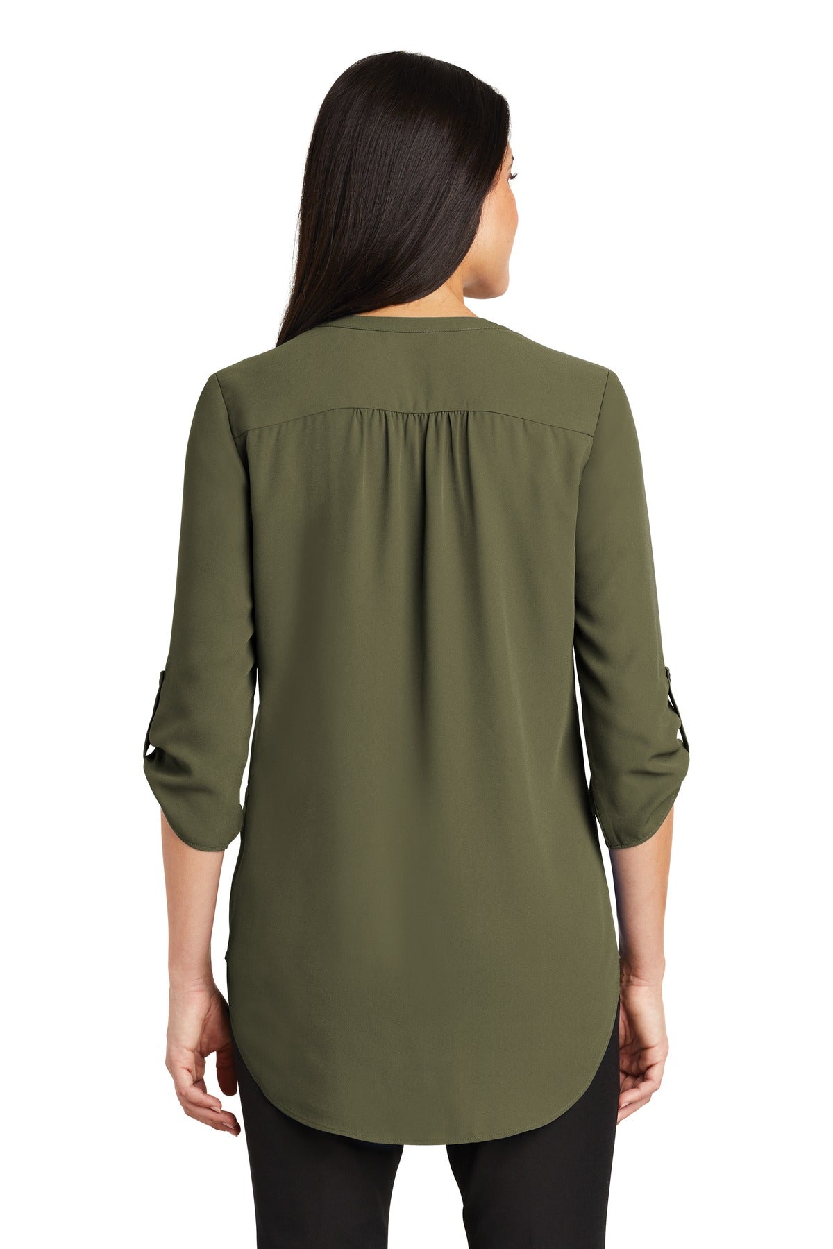Port Authority® Women's 3/4-Sleeve Tunic Blouse