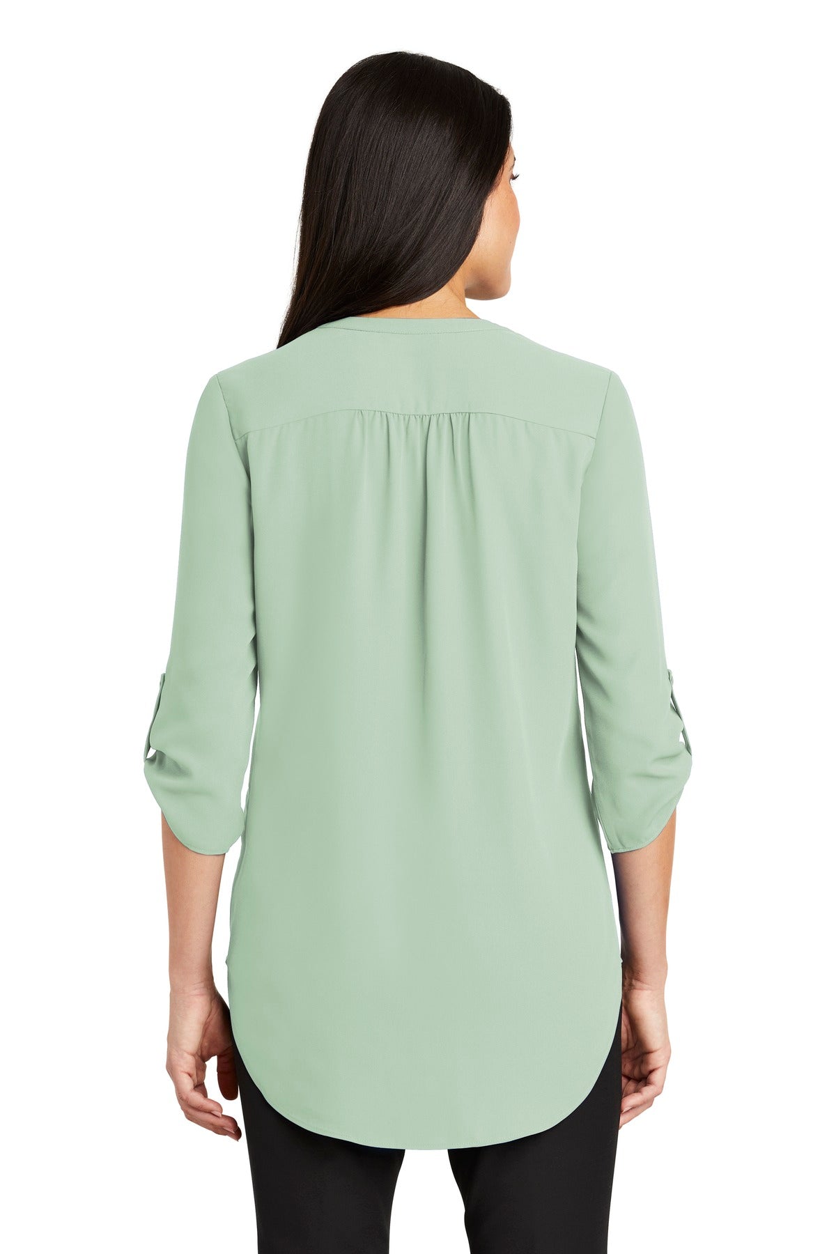 Port Authority® Women's 3/4-Sleeve Tunic Blouse