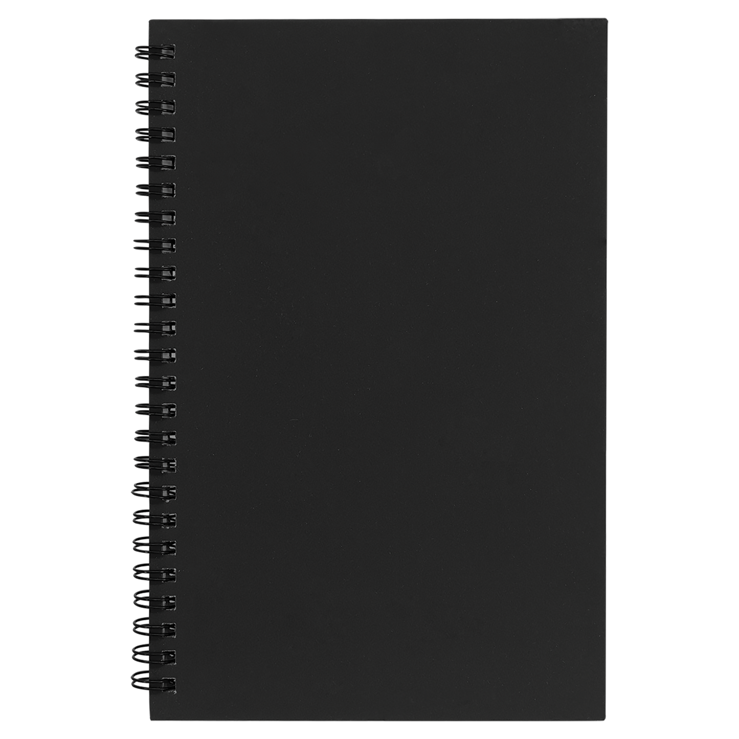 Custom Lazerburst Spiral Notebook 5 1/2" x 8 1/2" with Engraved Logo