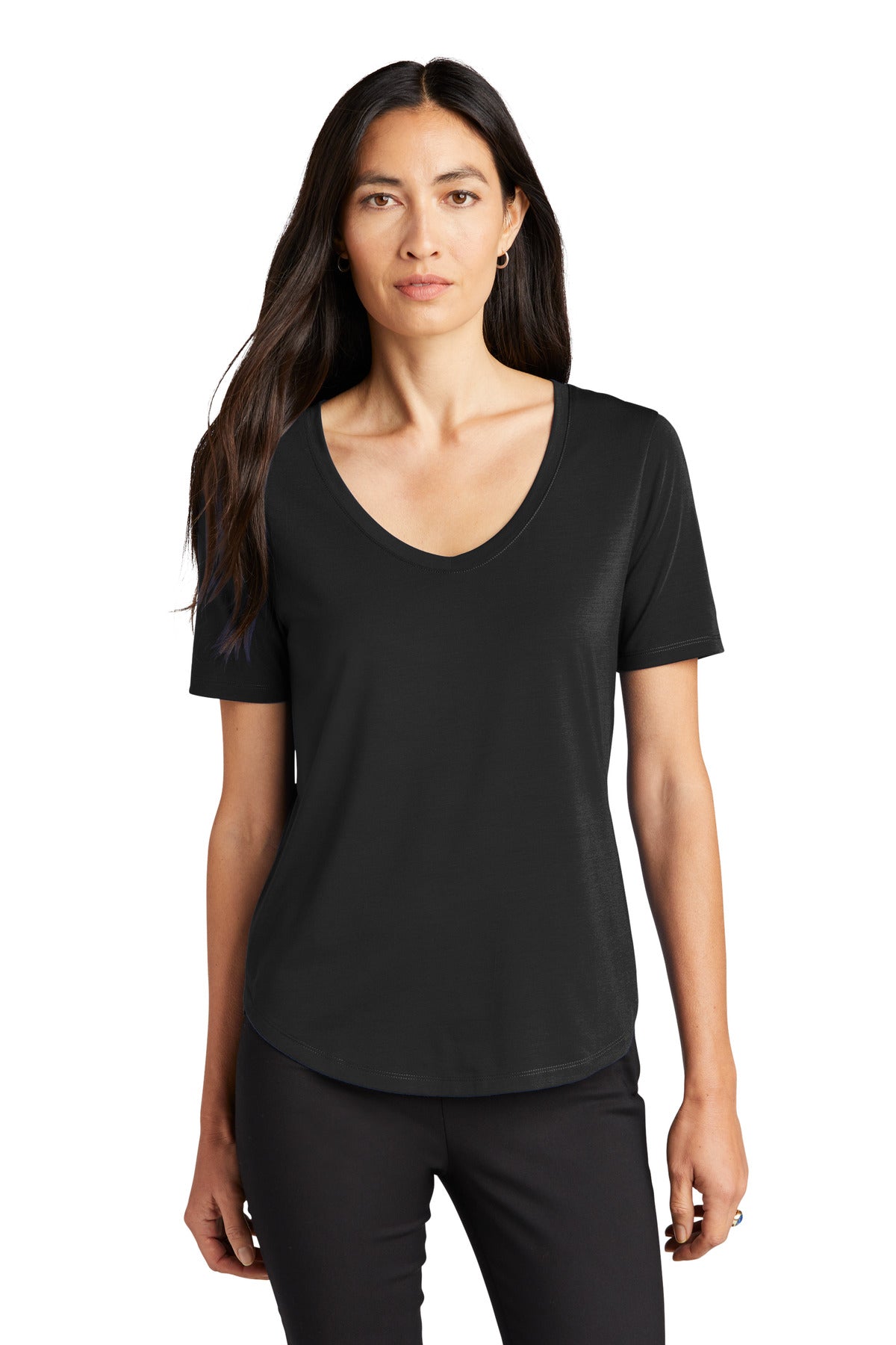 Mercer+Mettle® Women's Stretch Jersey Relaxed Scoop