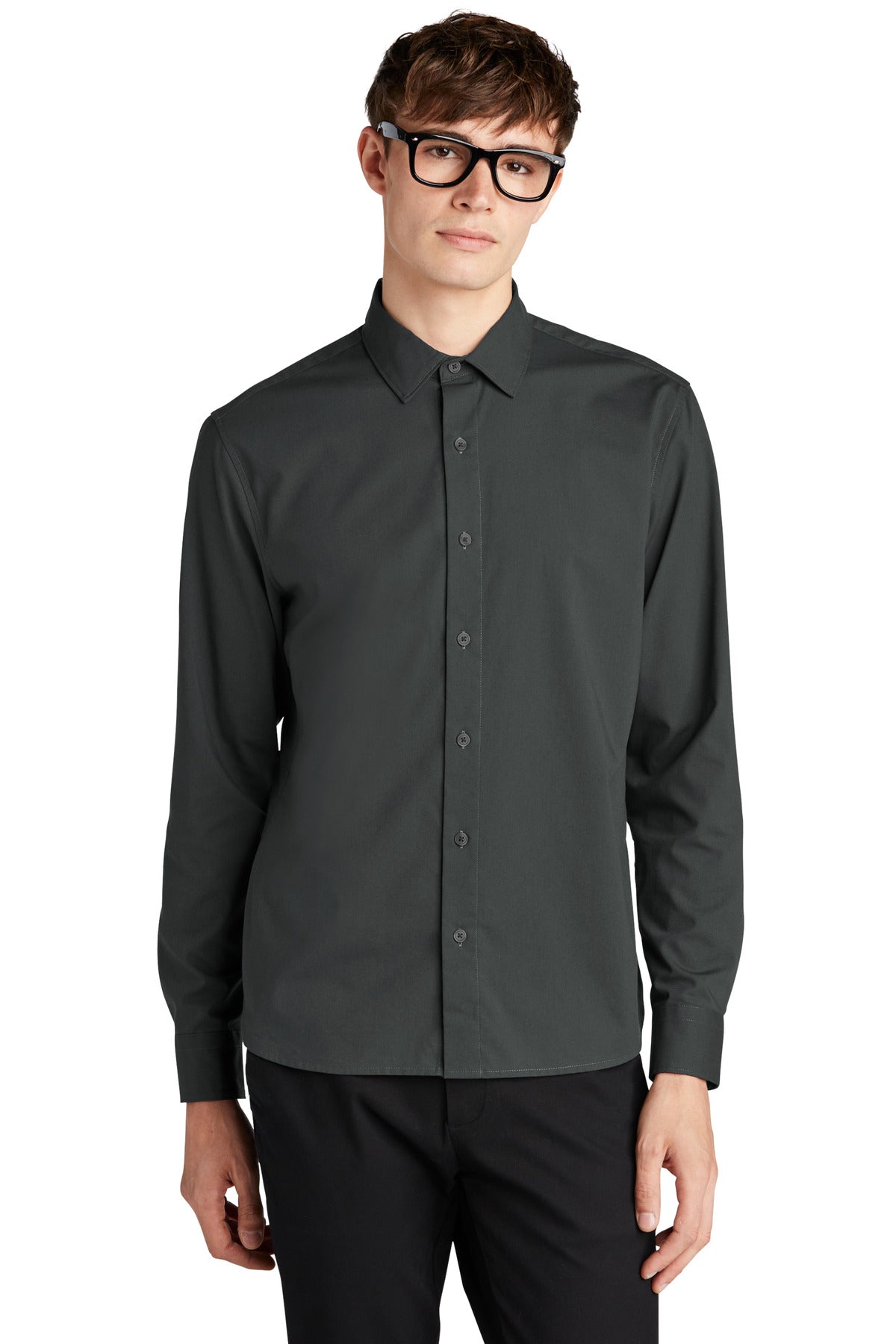 Mercer+Mettle® Long Sleeve Stretch Woven Shirt