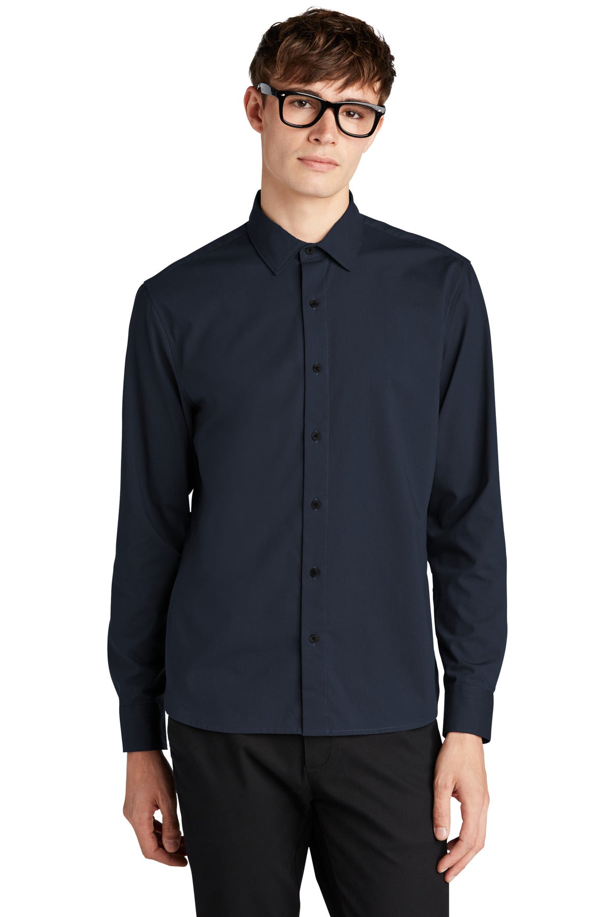Mercer+Mettle® Long Sleeve Stretch Woven Shirt