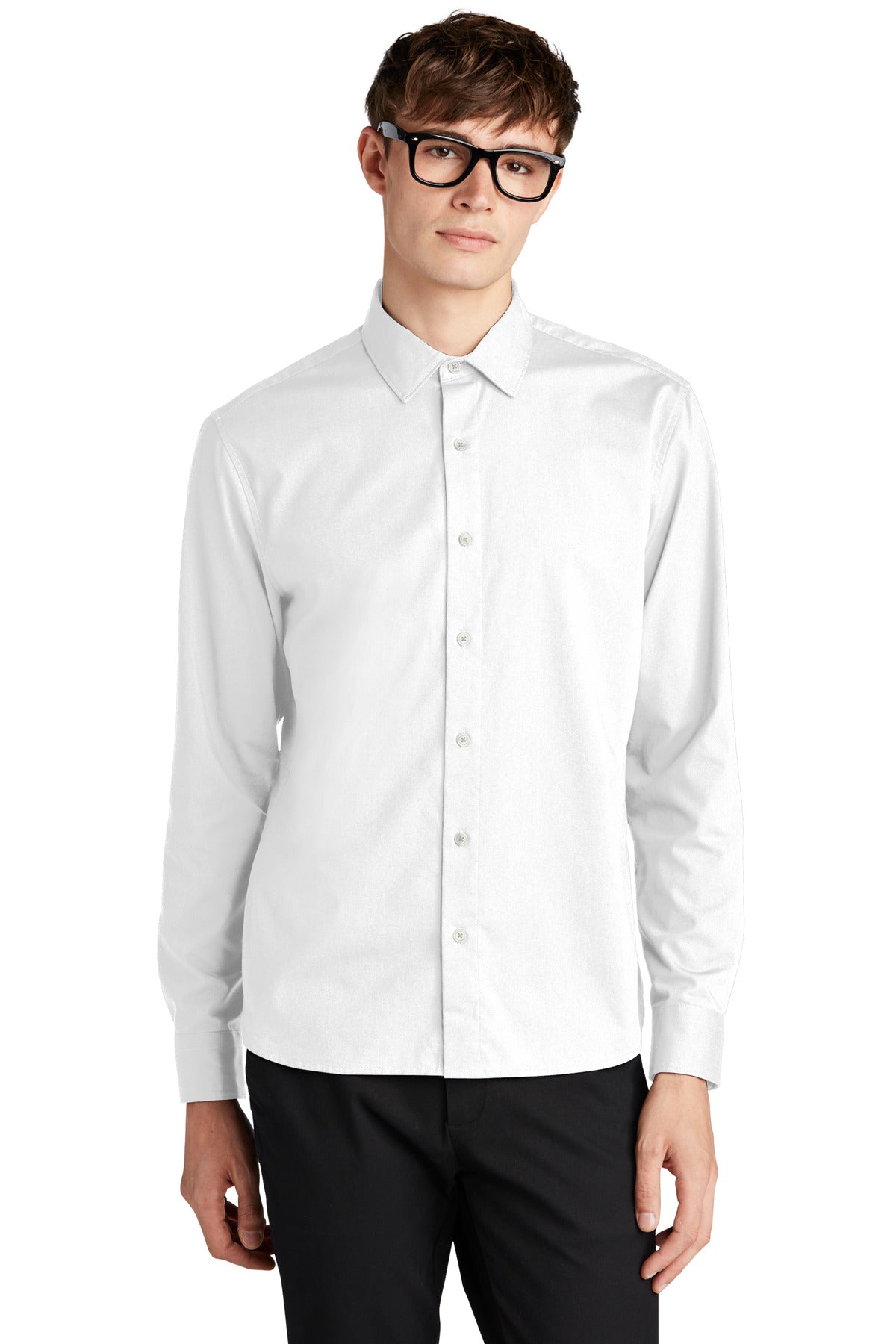 Mercer+Mettle® Long Sleeve Stretch Woven Shirt