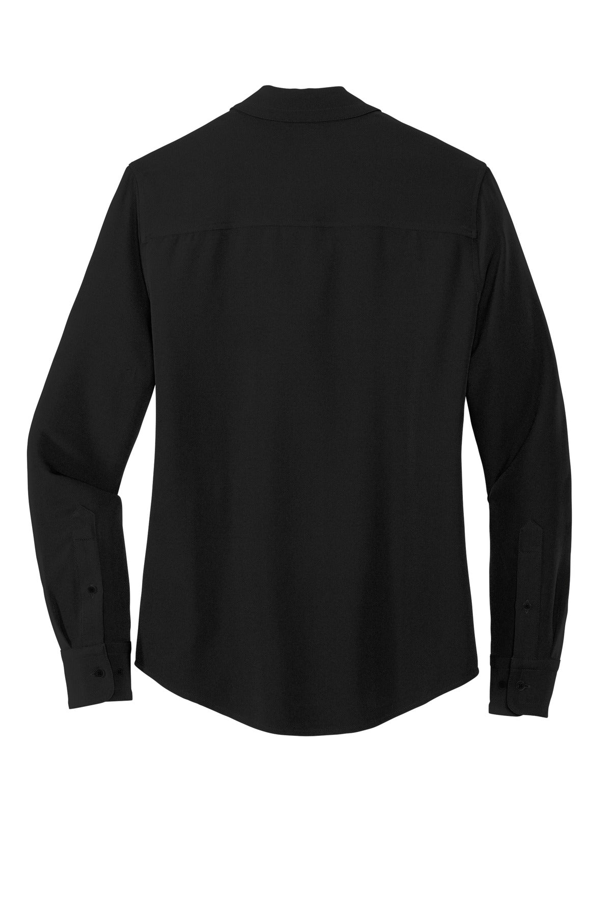 Mercer+Mettle® Women's Stretch Crepe Long Sleeve Camp