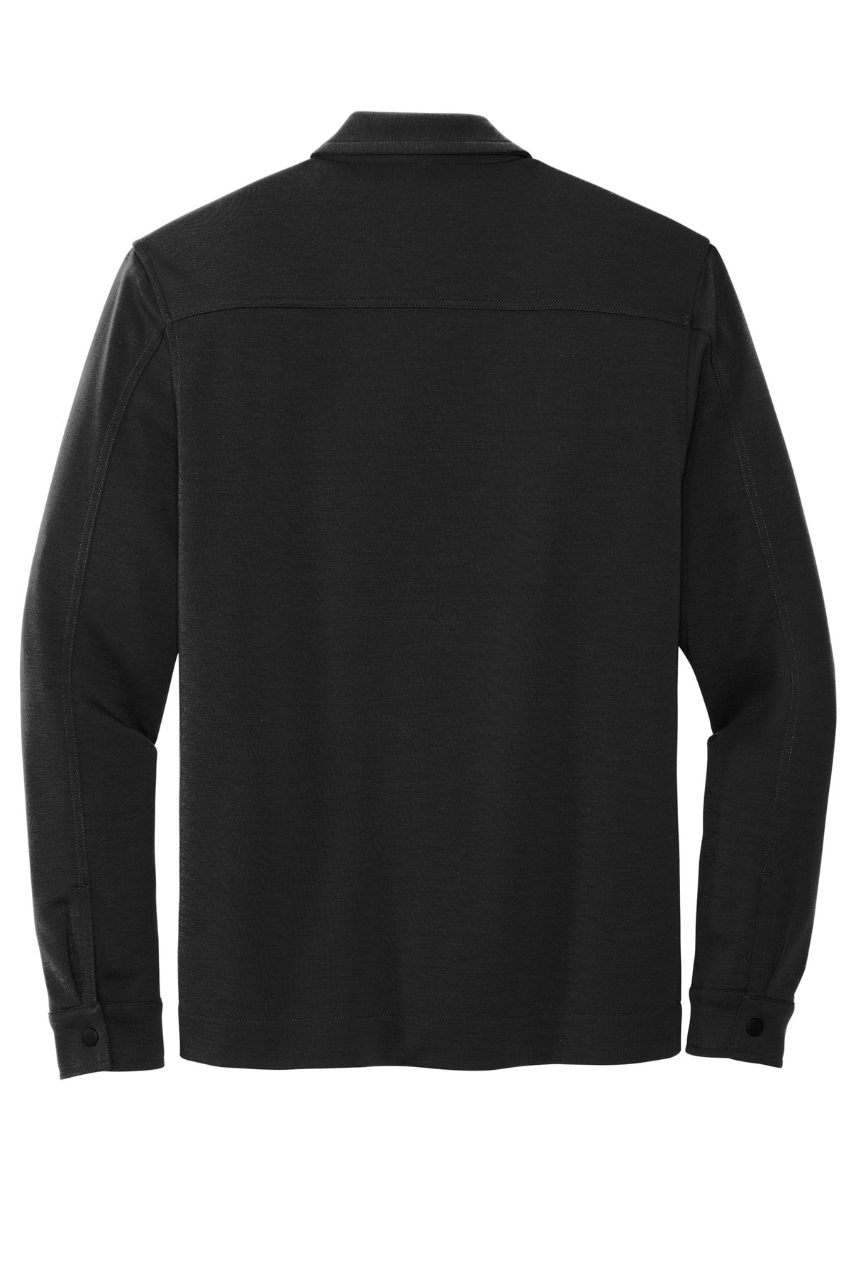 Mercer+Mettle® Double-Knit Snap Front Jacket