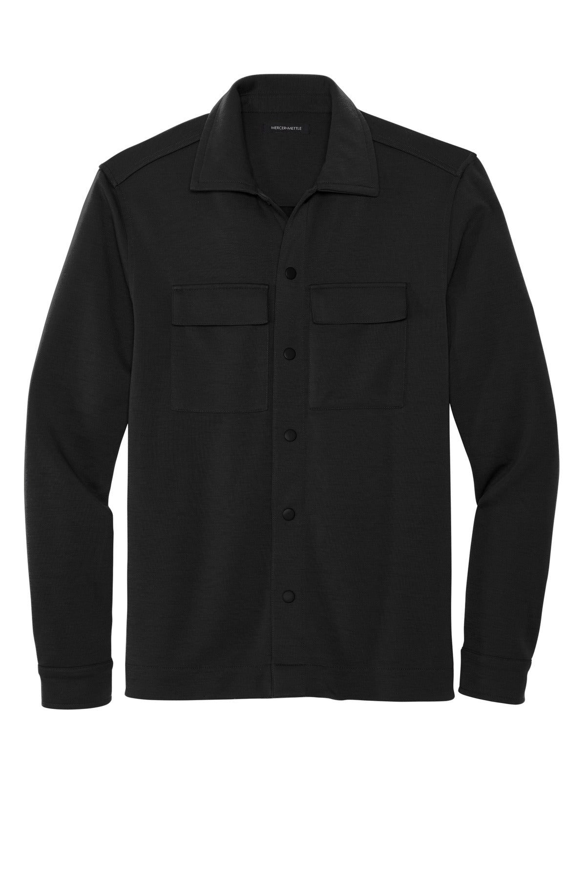 Mercer+Mettle® Double-Knit Snap Front Jacket