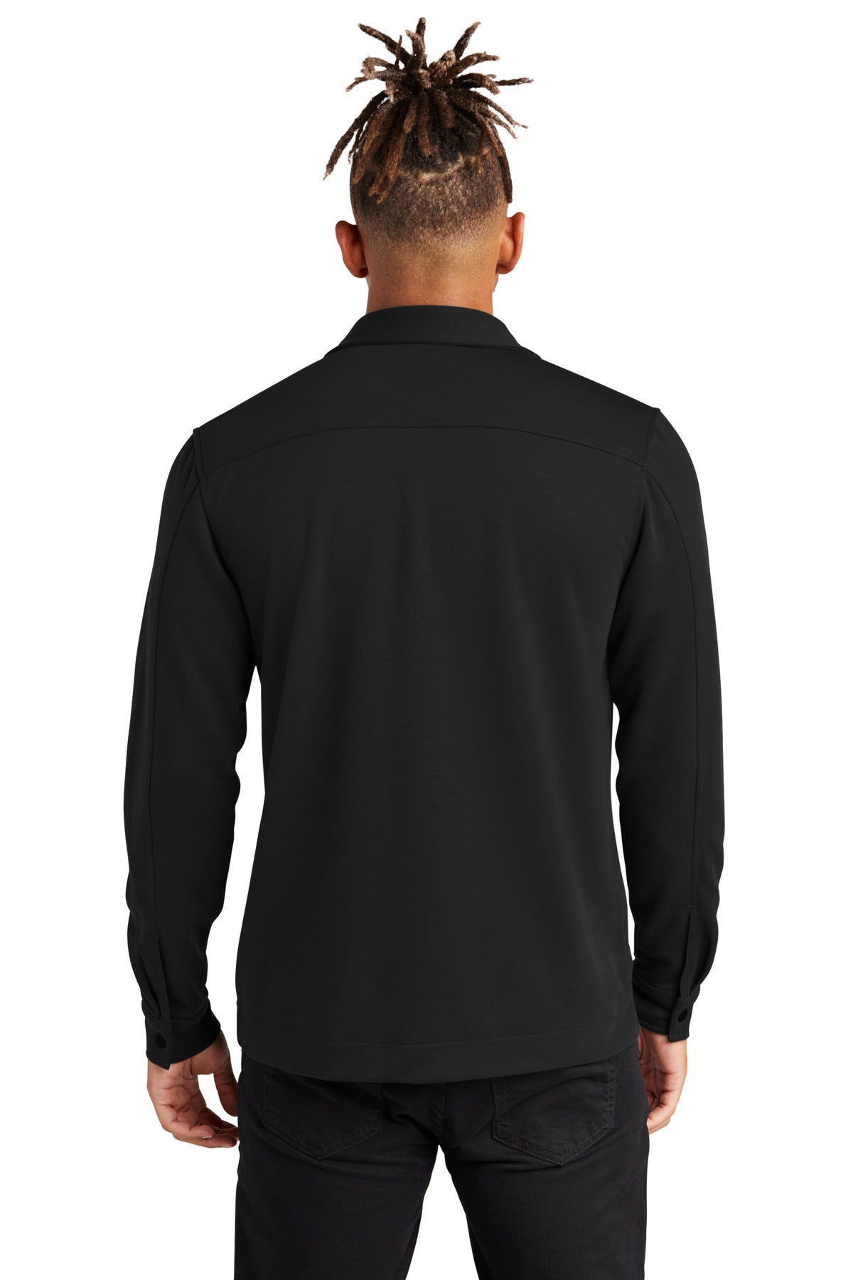 Mercer+Mettle® Double-Knit Snap Front Jacket