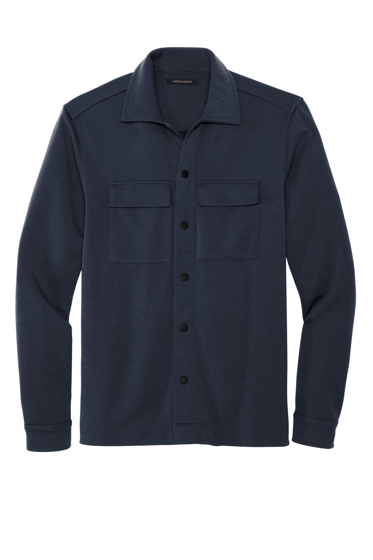 Mercer+Mettle® Double-Knit Snap Front Jacket