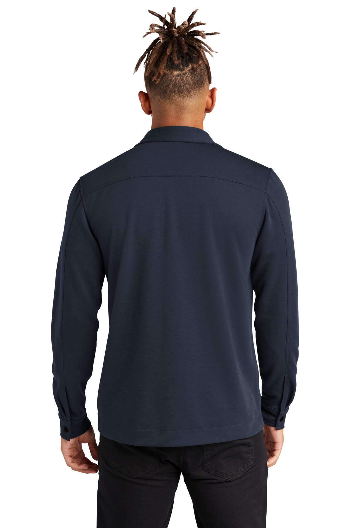 Mercer+Mettle® Double-Knit Snap Front Jacket