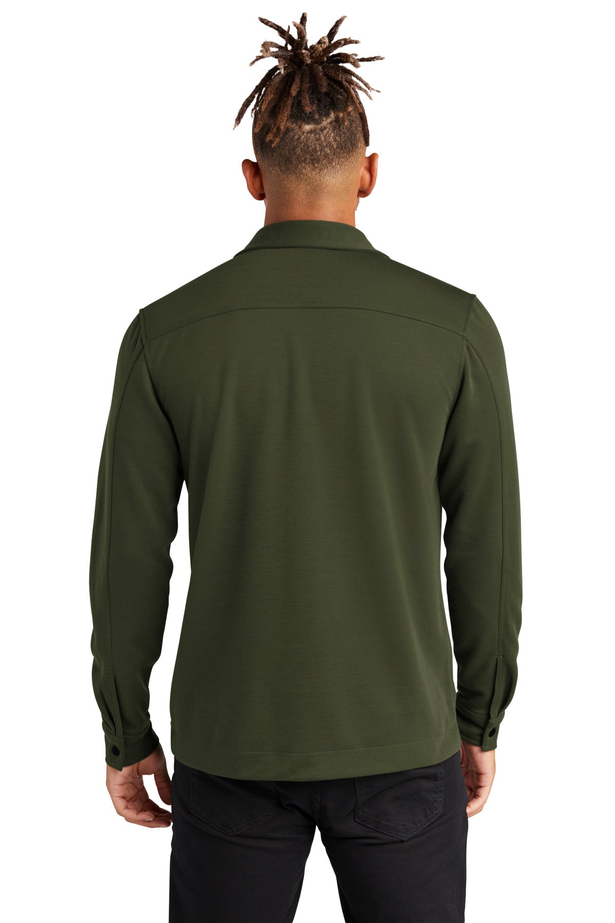Mercer+Mettle® Double-Knit Snap Front Jacket