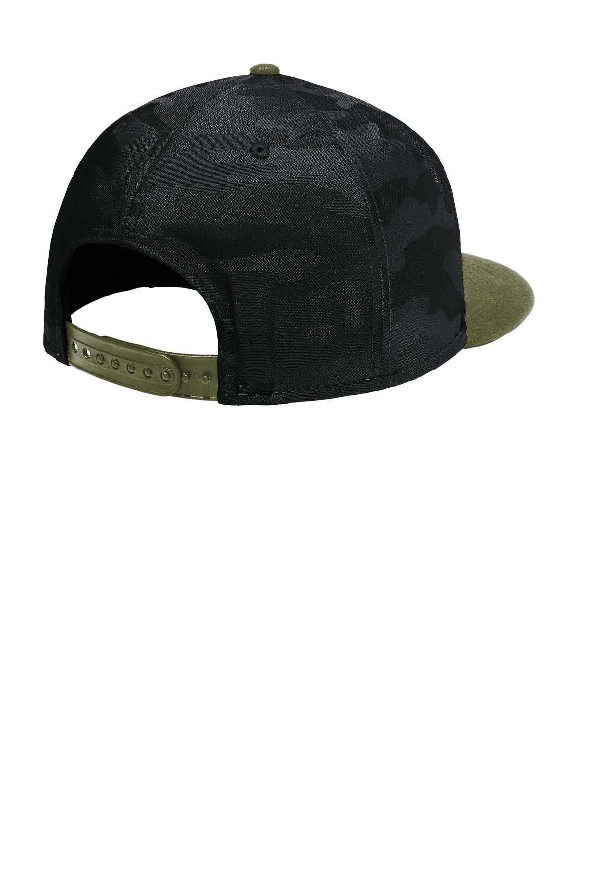 New Era® Camo Flat Bill Snapback Cap