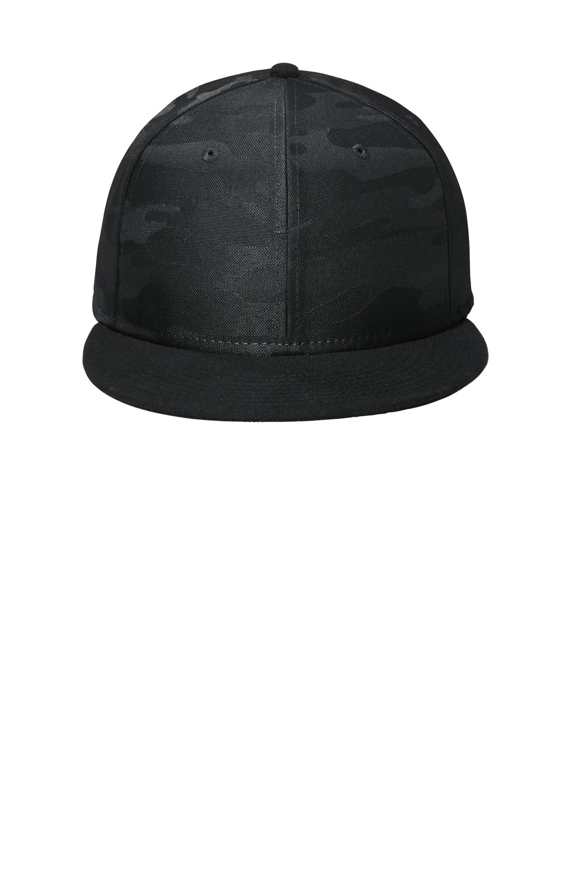 New Era® Camo Flat Bill Snapback Cap