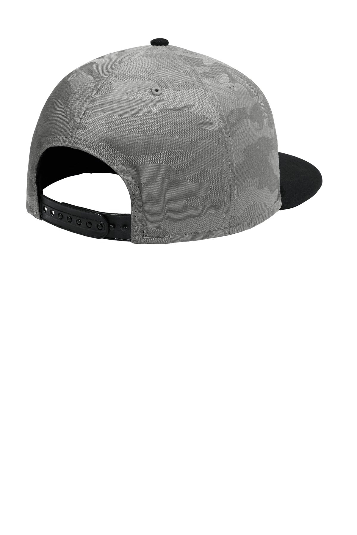 New Era® Camo Flat Bill Snapback Cap