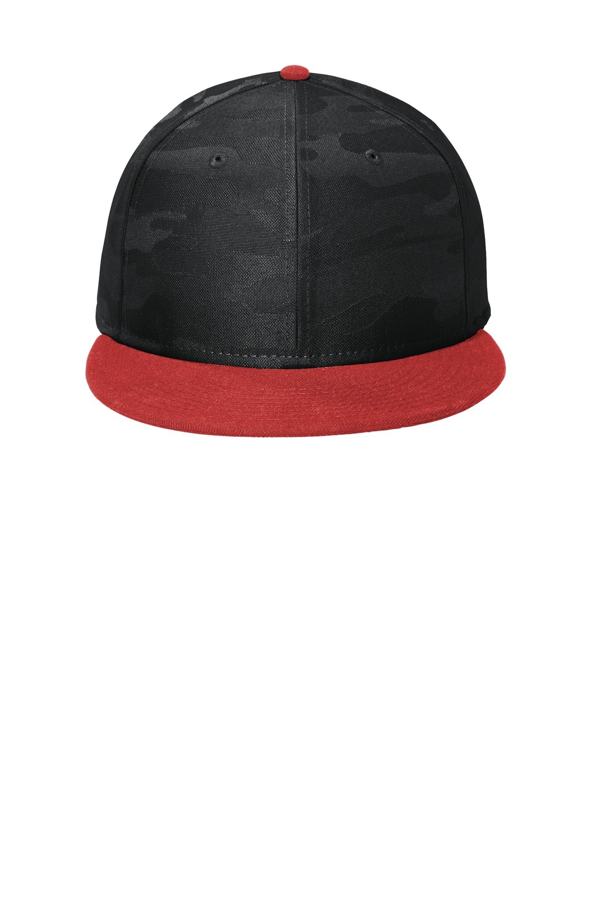 New Era® Camo Flat Bill Snapback Cap