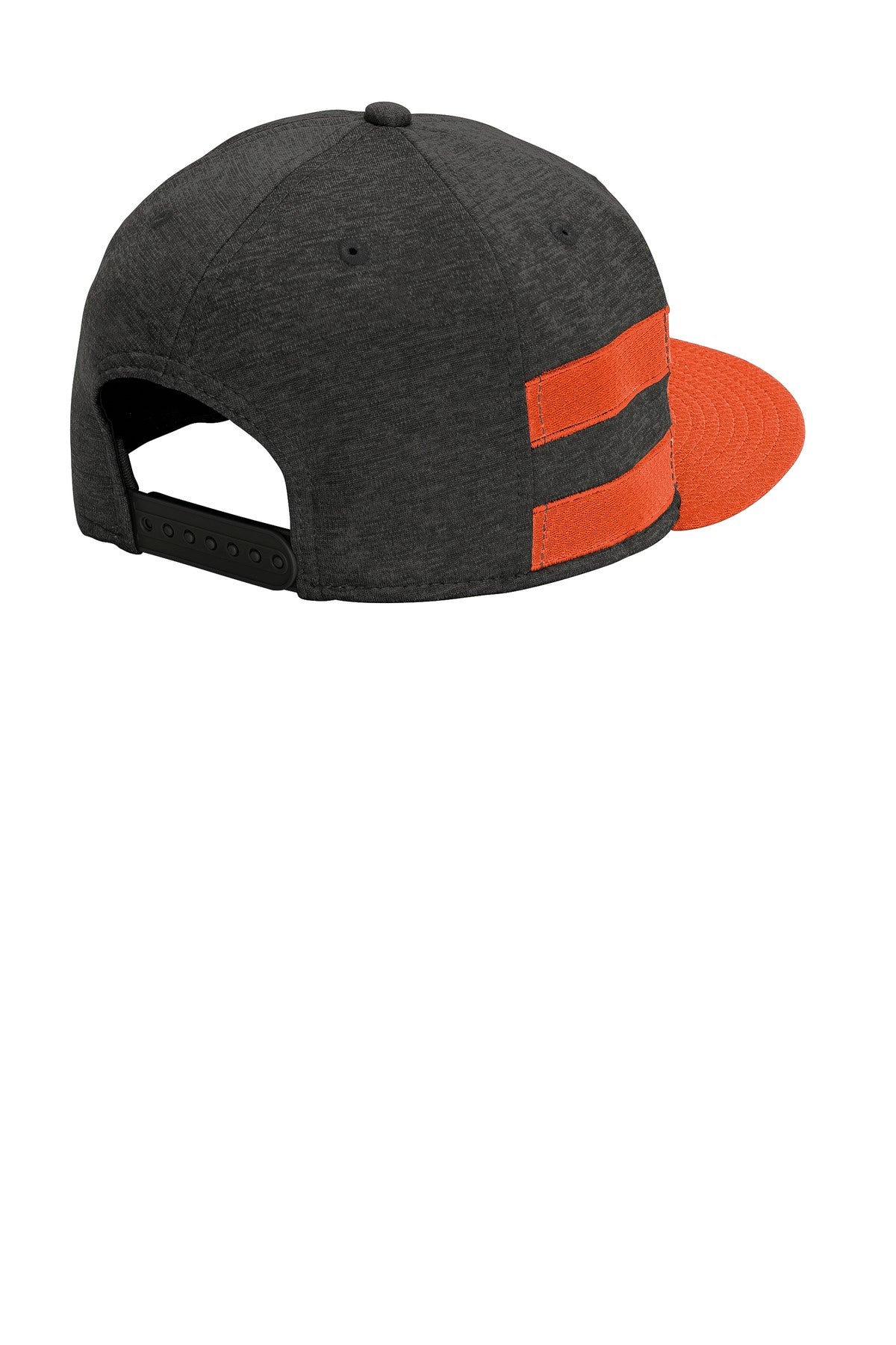 New Era® Shadow Heather Striped Flat Bill Snapback Cap