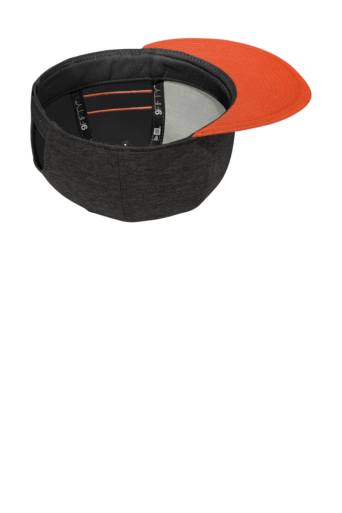 New Era® Shadow Heather Striped Flat Bill Snapback Cap