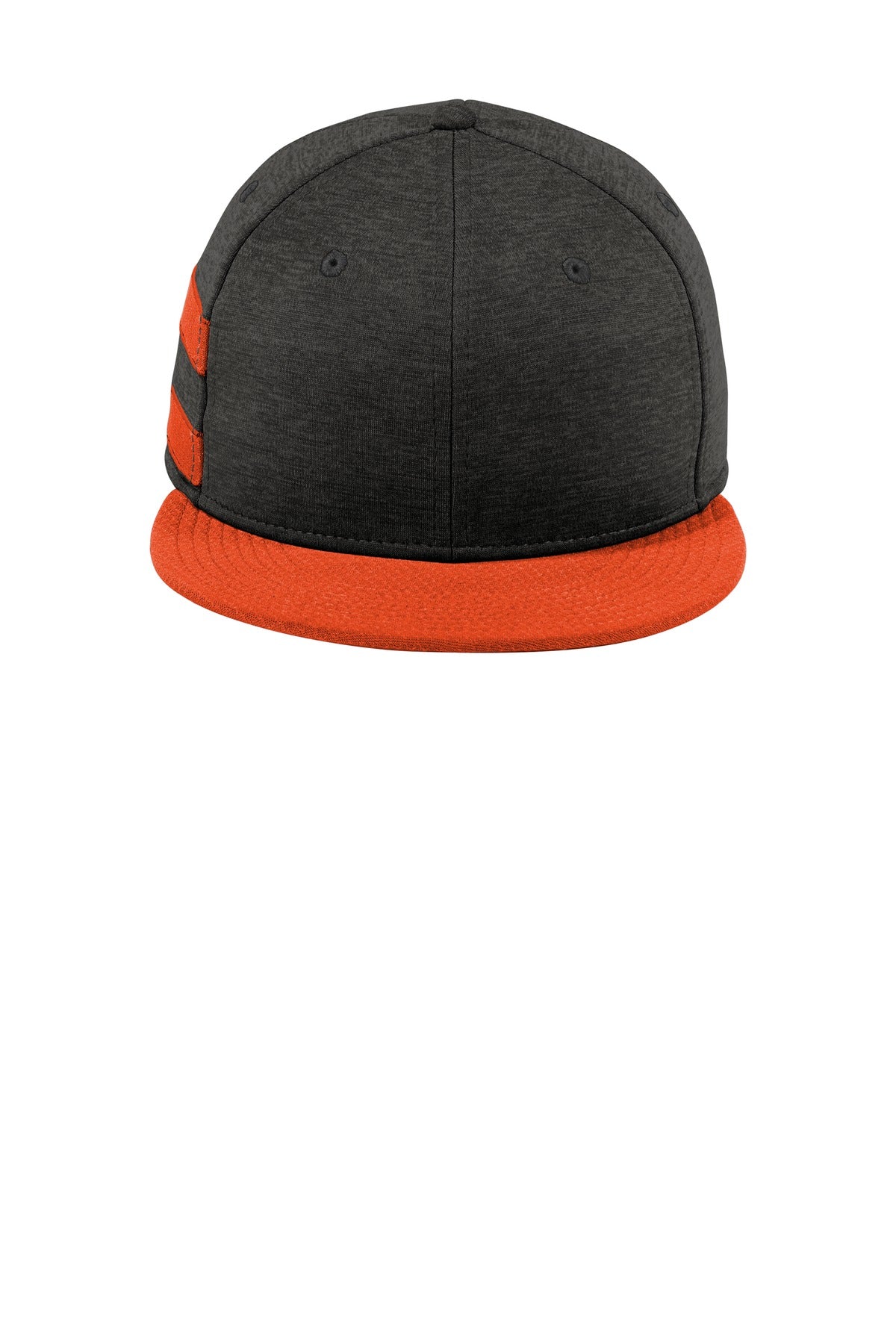 New Era® Shadow Heather Striped Flat Bill Snapback Cap