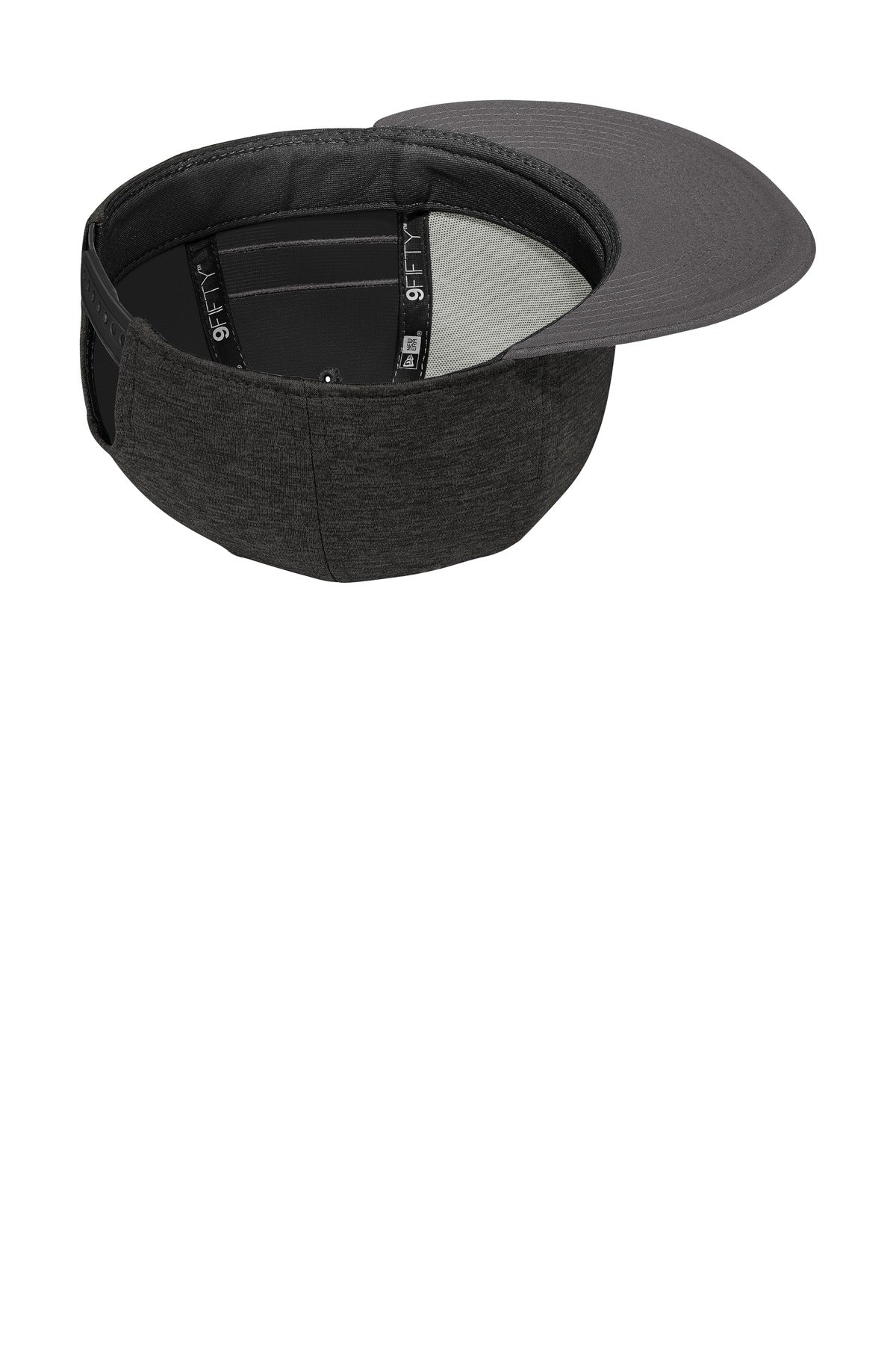 New Era® Shadow Heather Striped Flat Bill Snapback Cap