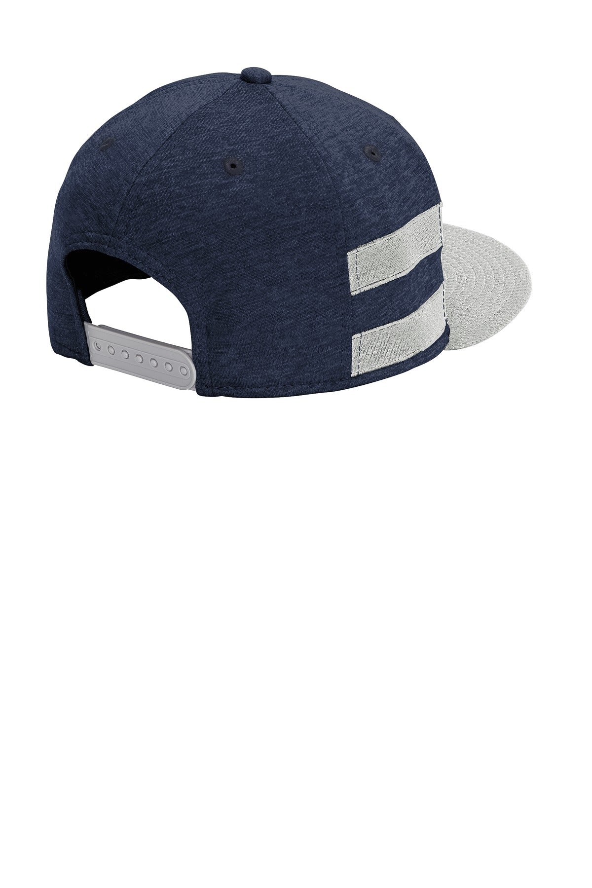 New Era® Shadow Heather Striped Flat Bill Snapback Cap