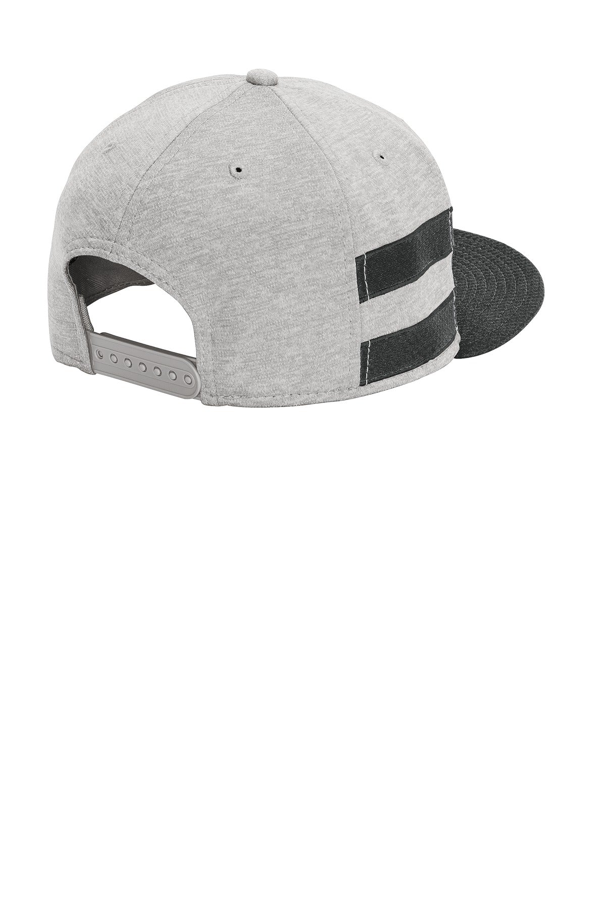 New Era® Shadow Heather Striped Flat Bill Snapback Cap