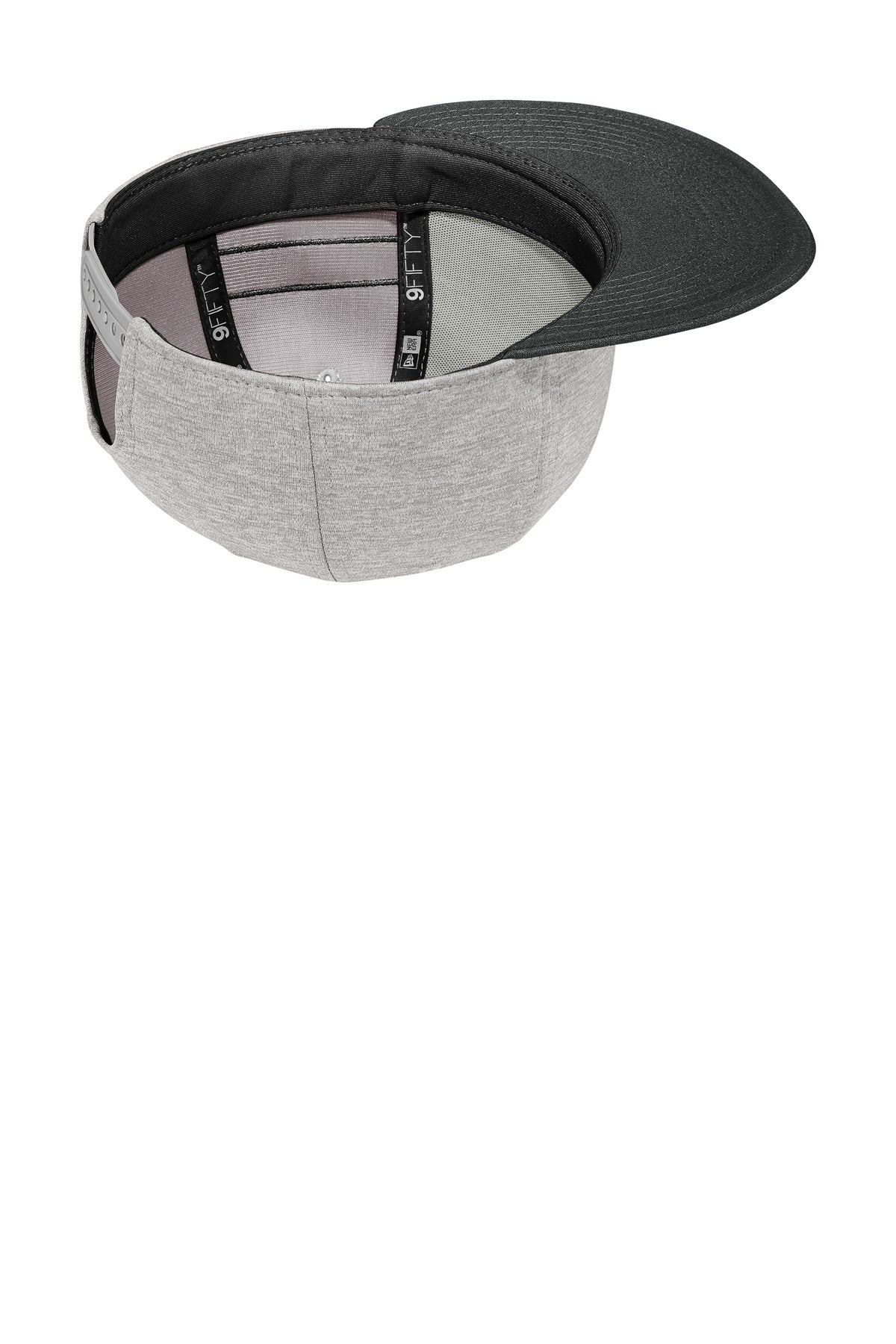 New Era® Shadow Heather Striped Flat Bill Snapback Cap