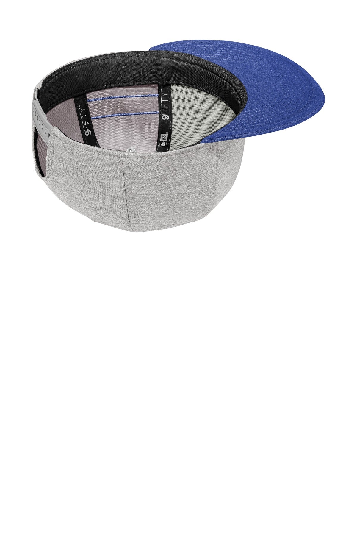 New Era® Shadow Heather Striped Flat Bill Snapback Cap