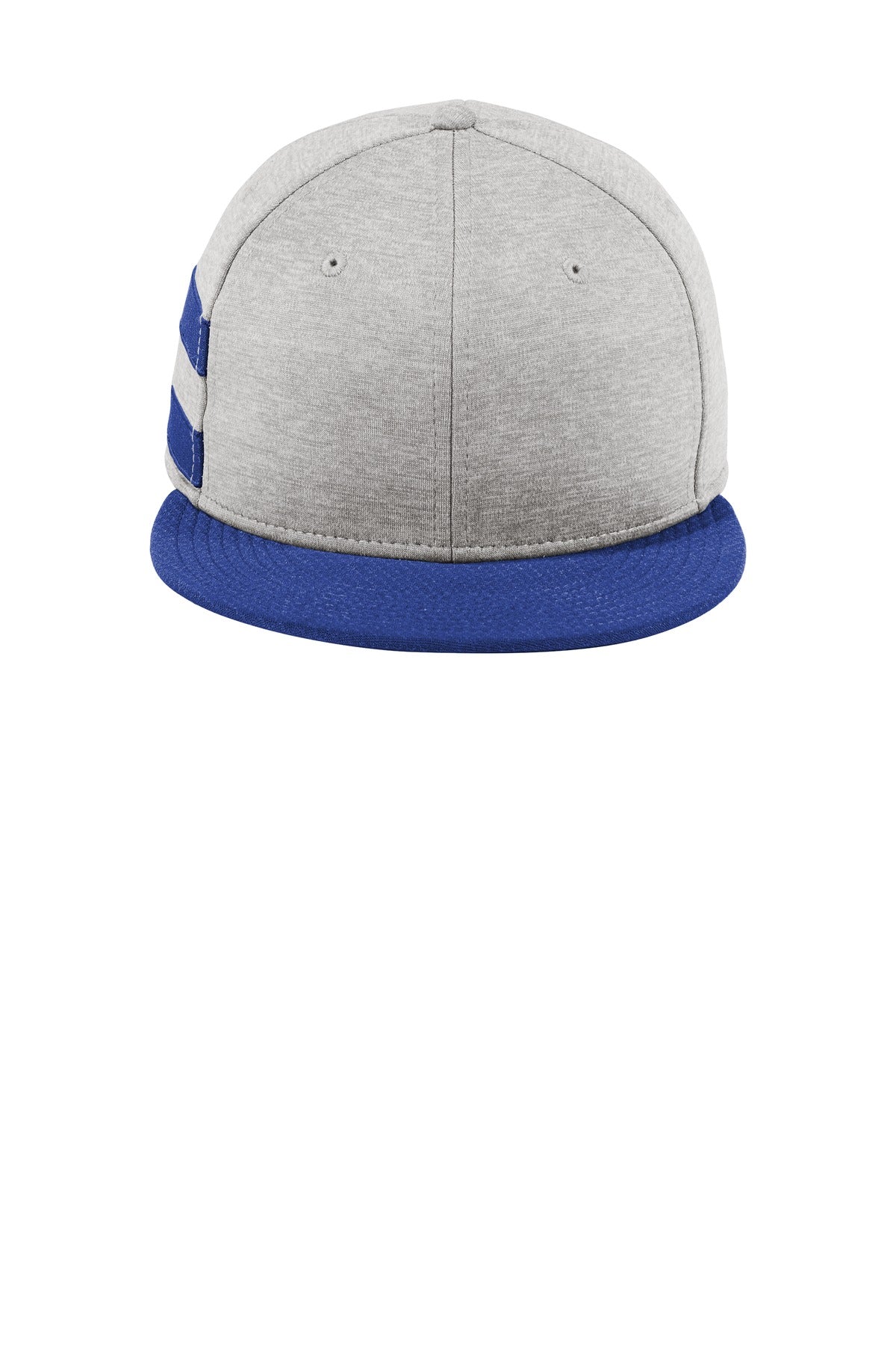 New Era® Shadow Heather Striped Flat Bill Snapback Cap