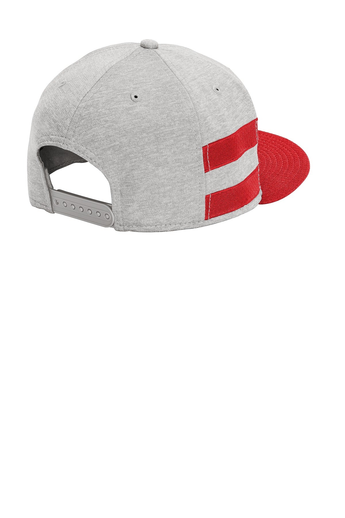 New Era® Shadow Heather Striped Flat Bill Snapback Cap