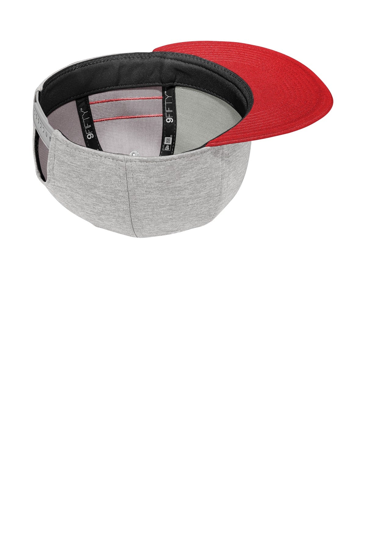 New Era® Shadow Heather Striped Flat Bill Snapback Cap