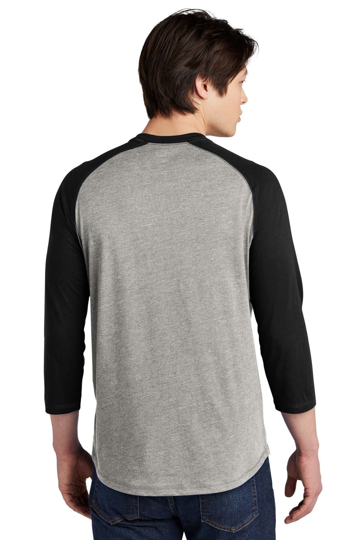 New Era® Heritage Blend 3/4-Sleeve Baseball Raglan Tee