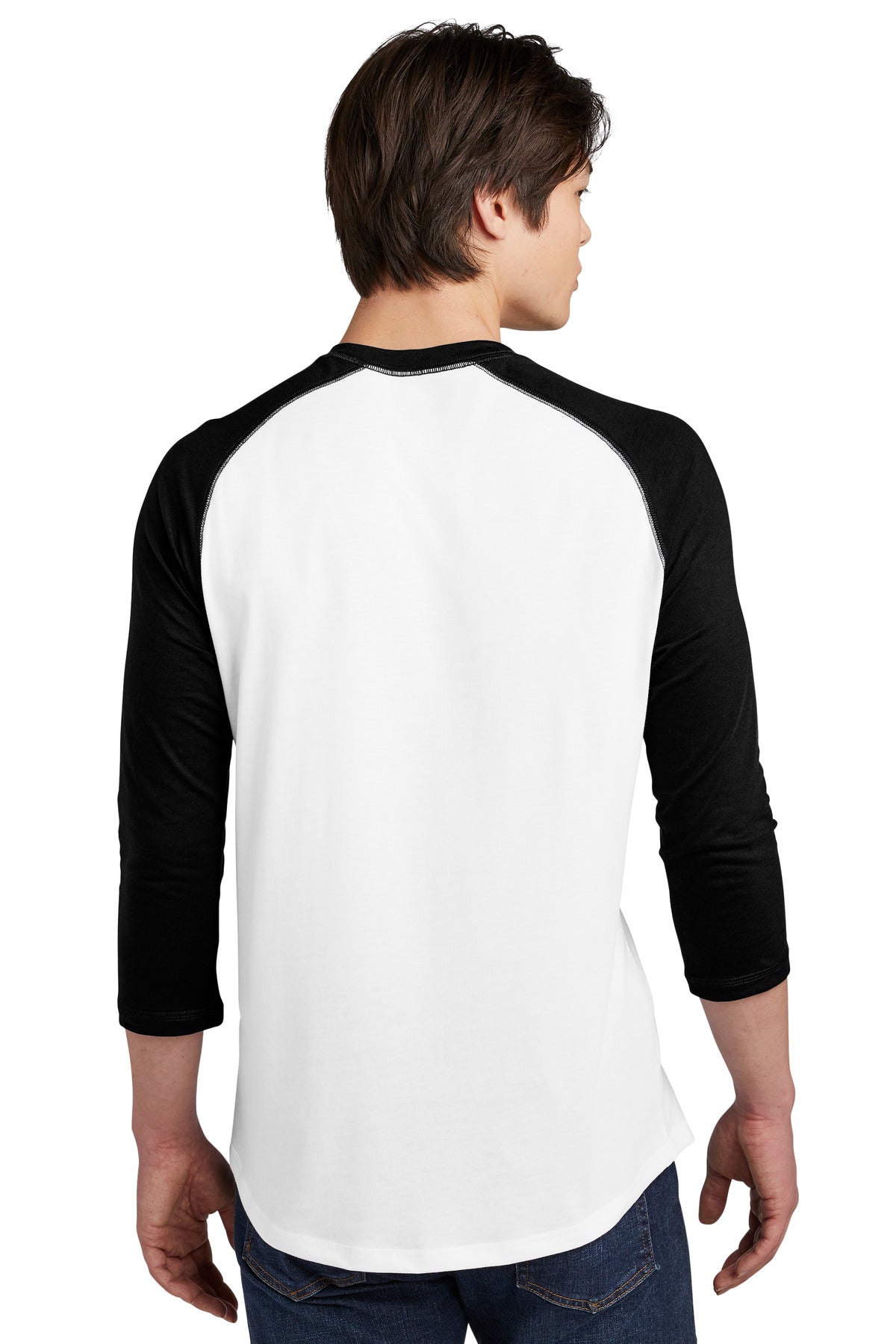 New Era® Heritage Blend 3/4-Sleeve Baseball Raglan Tee