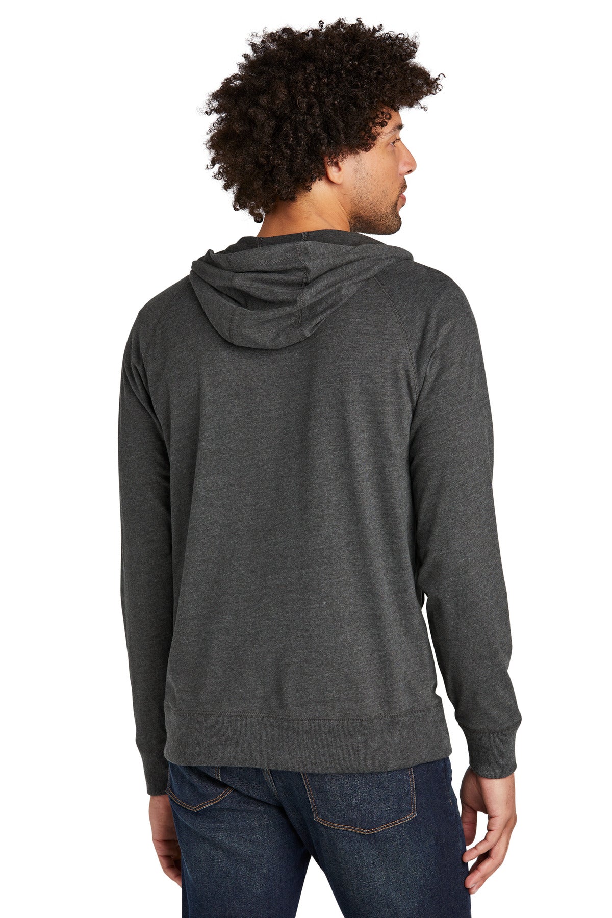 New Era® Sueded Cotton Blend Full-Zip Hoodie