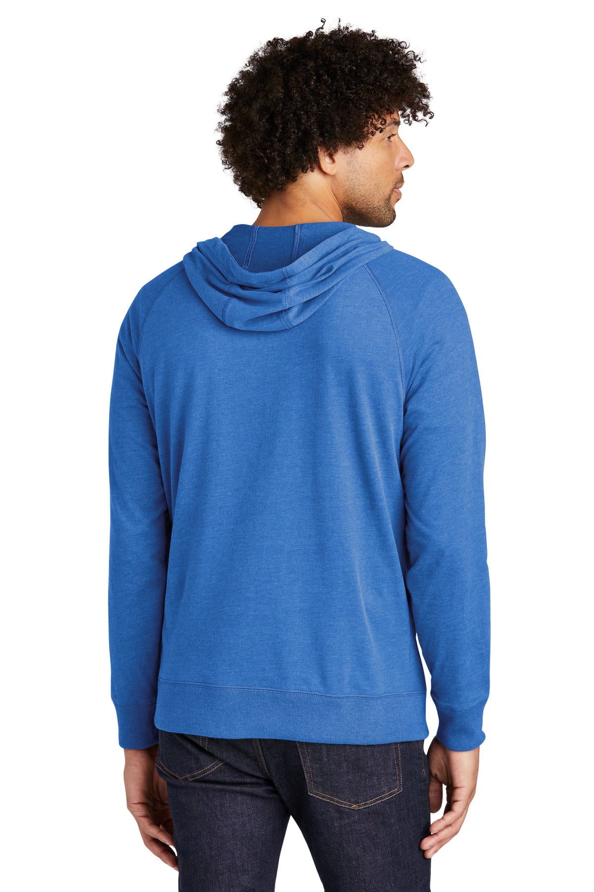 New Era® Sueded Cotton Blend Full-Zip Hoodie