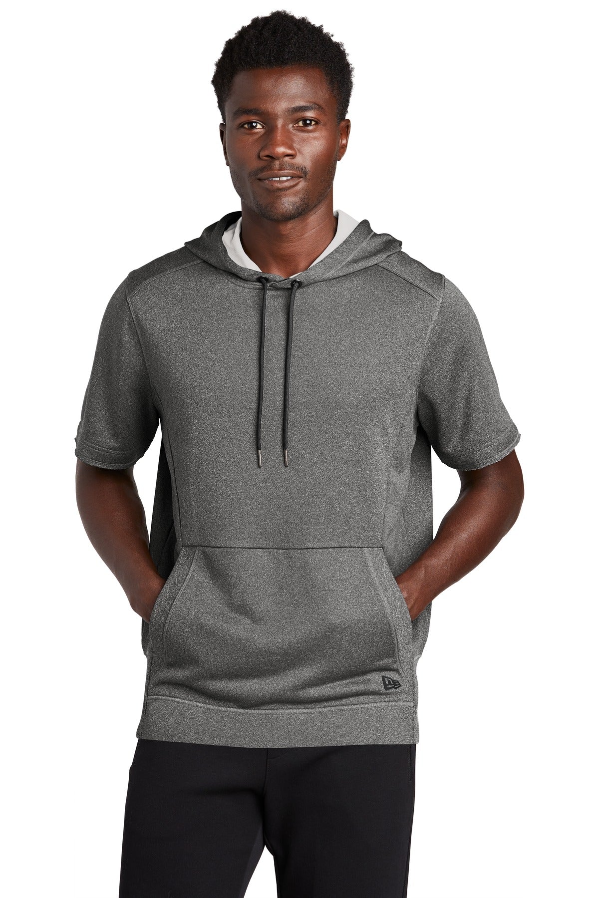 New Era® Performance Terry Short Sleeve Hoodie