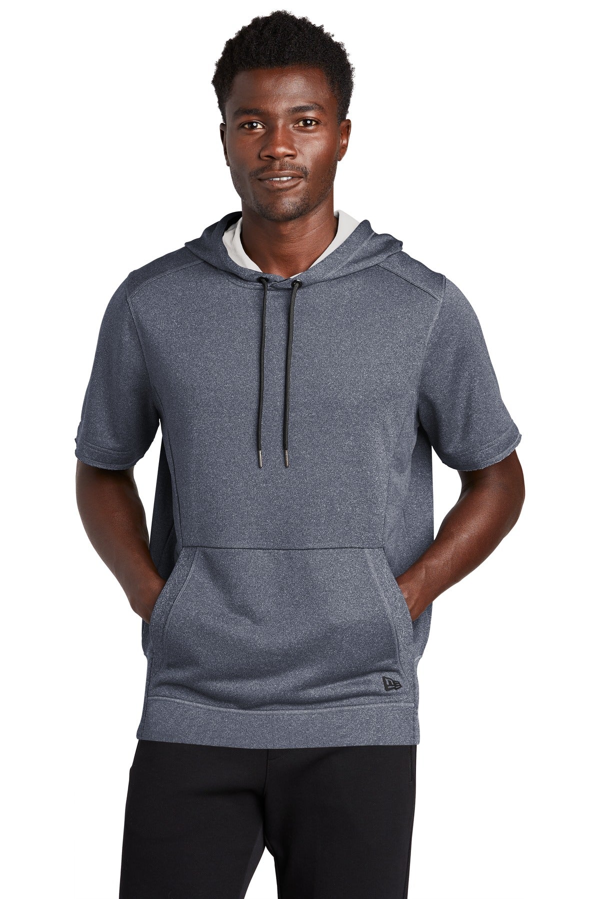 New Era® Performance Terry Short Sleeve Hoodie