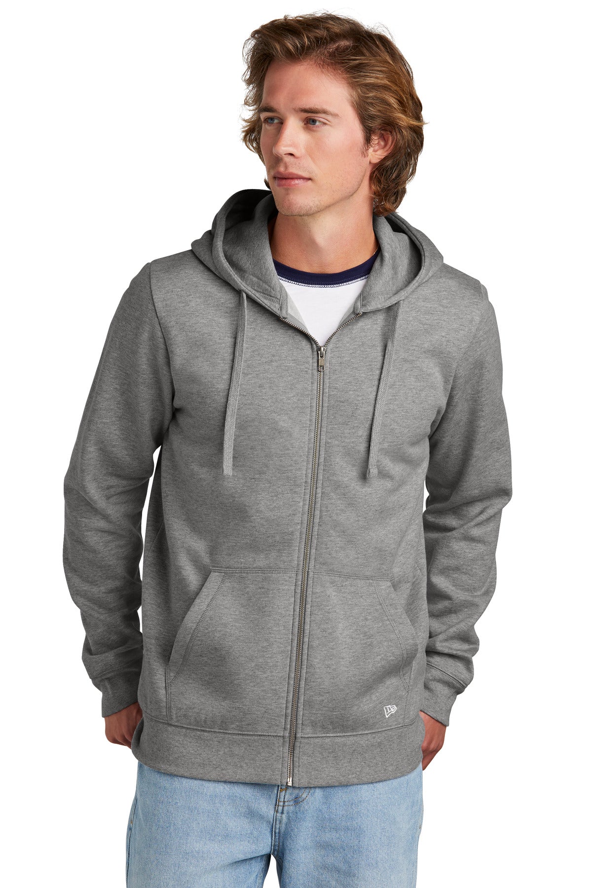 New Era® Comeback Fleece Full-Zip Hoodie