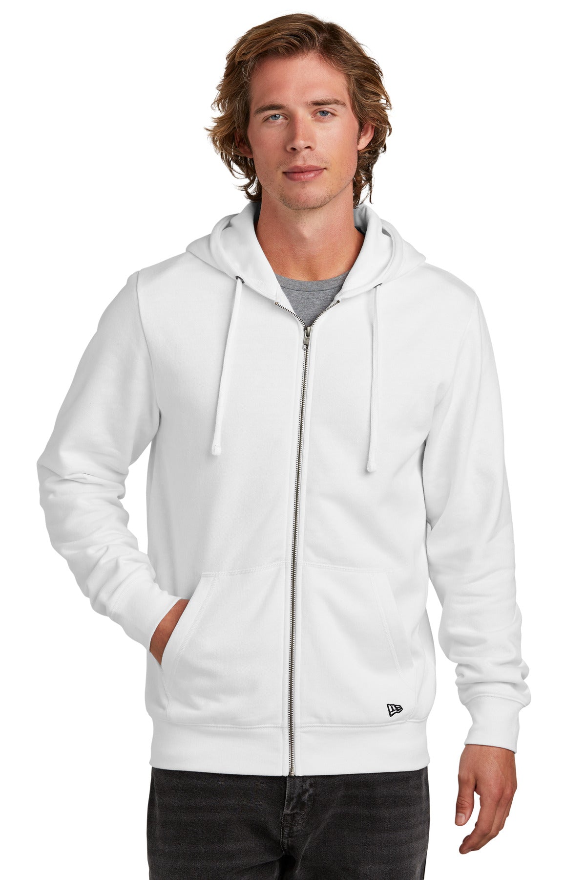 New Era® Comeback Fleece Full-Zip Hoodie