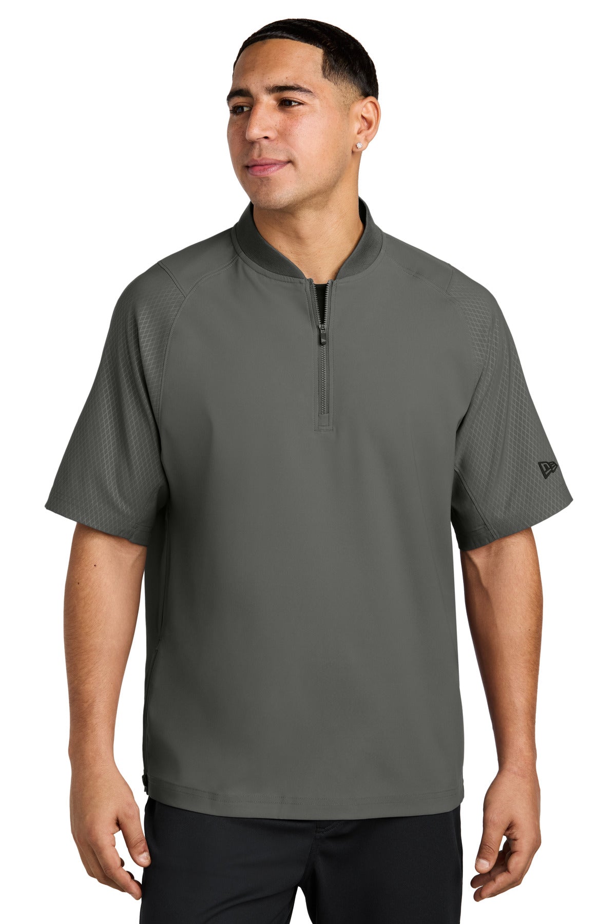 New Era® Cage Short Sleeve 1/4-Zip Jacket
