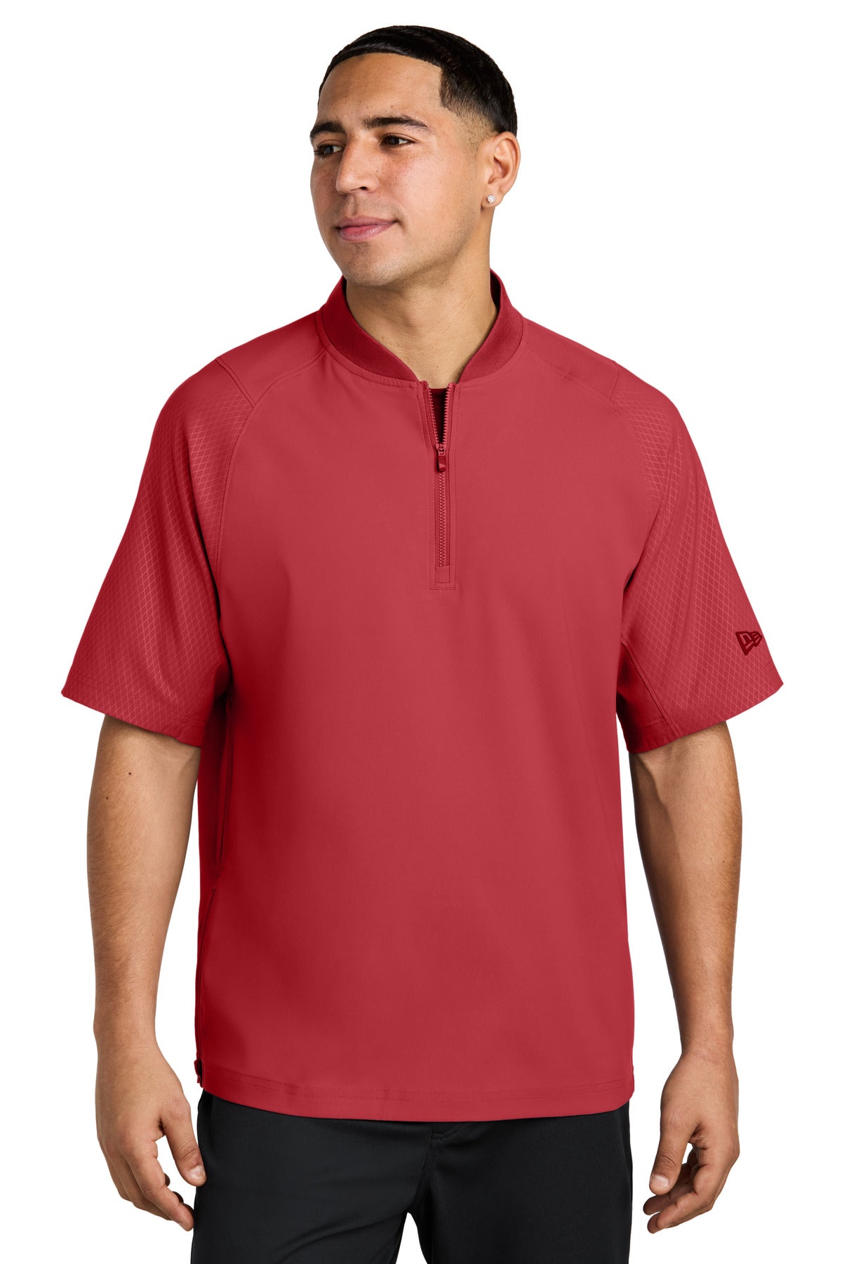 New Era® Cage Short Sleeve 1/4-Zip Jacket