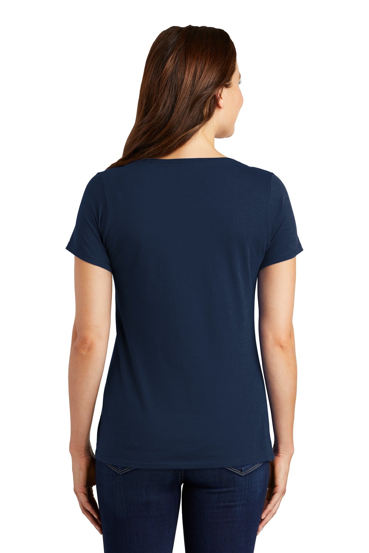 Nike Women's Dri-FIT Cotton/Poly Scoop Neck Tee