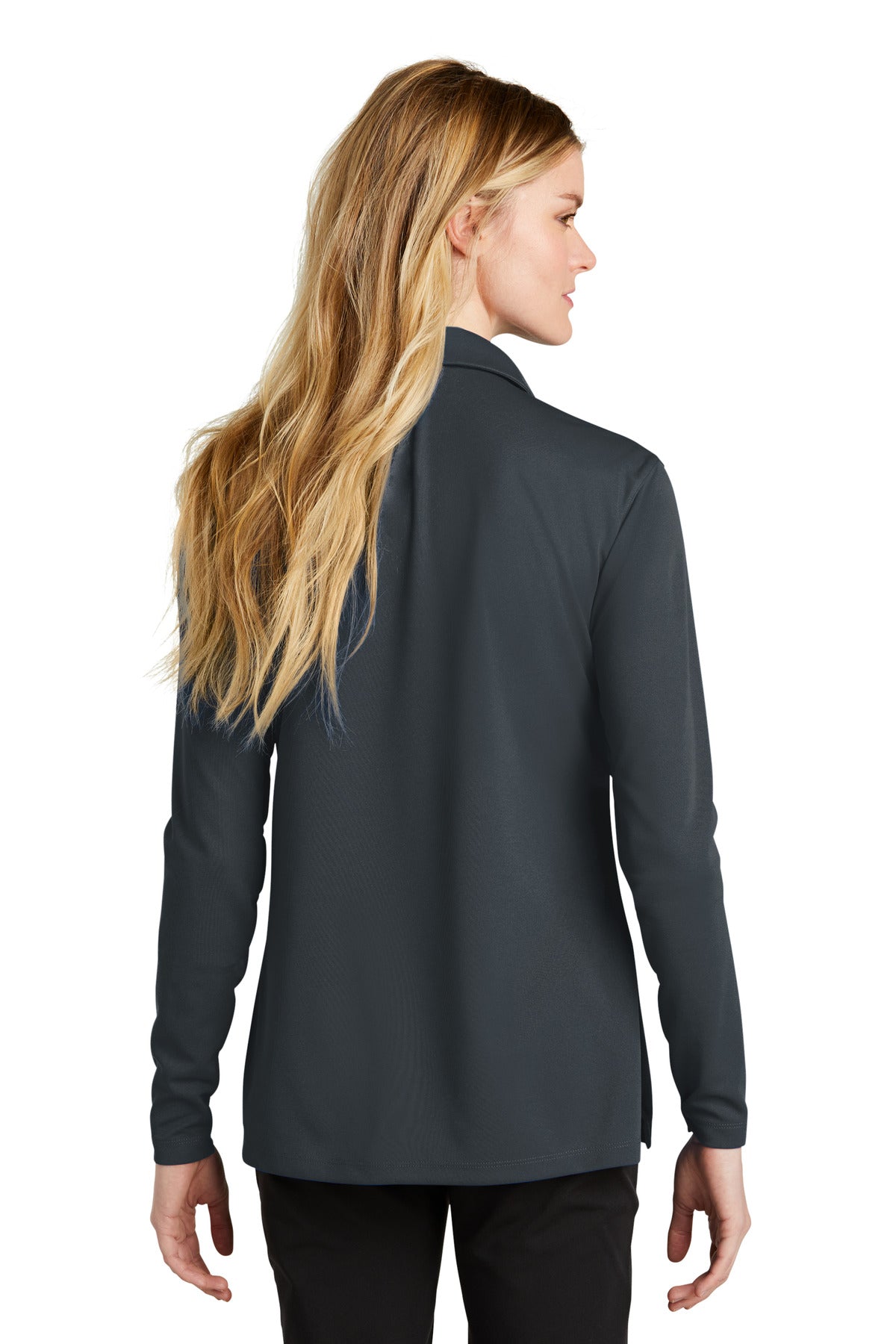 Nike Women's Dri-FIT Micro Pique 2.0 Long Sleeve Polo