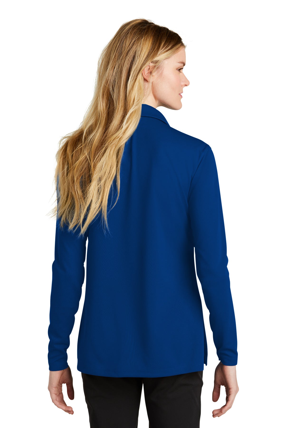 Nike Women's Dri-FIT Micro Pique 2.0 Long Sleeve Polo