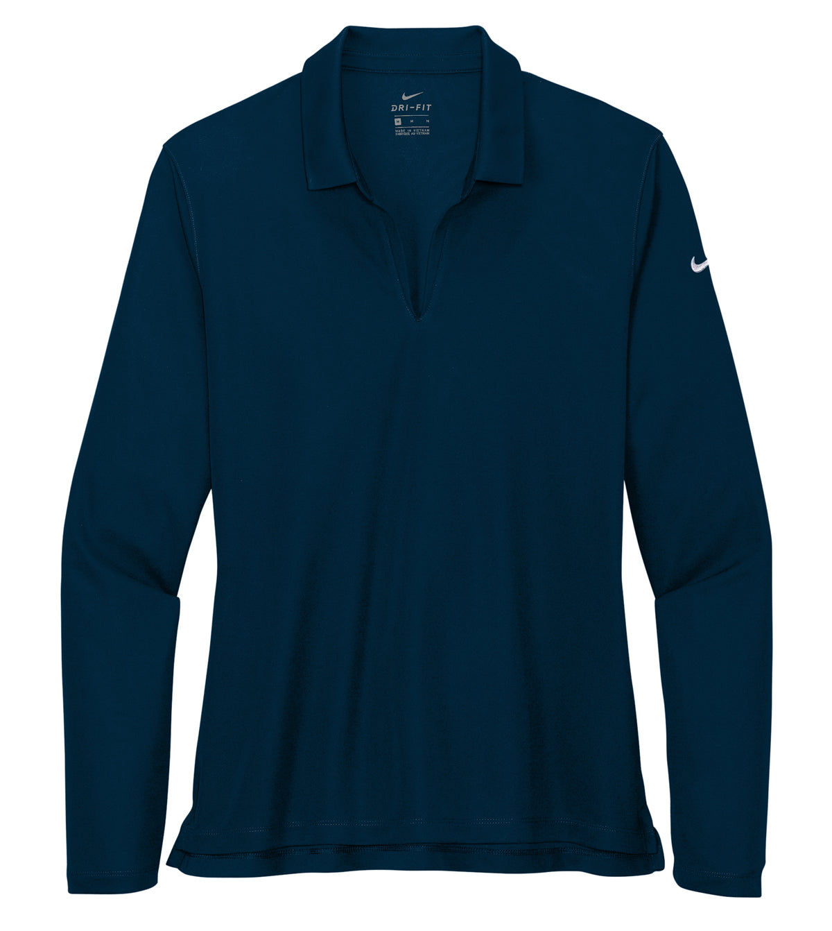 Nike Women's Dri-FIT Micro Pique 2.0 Long Sleeve Polo