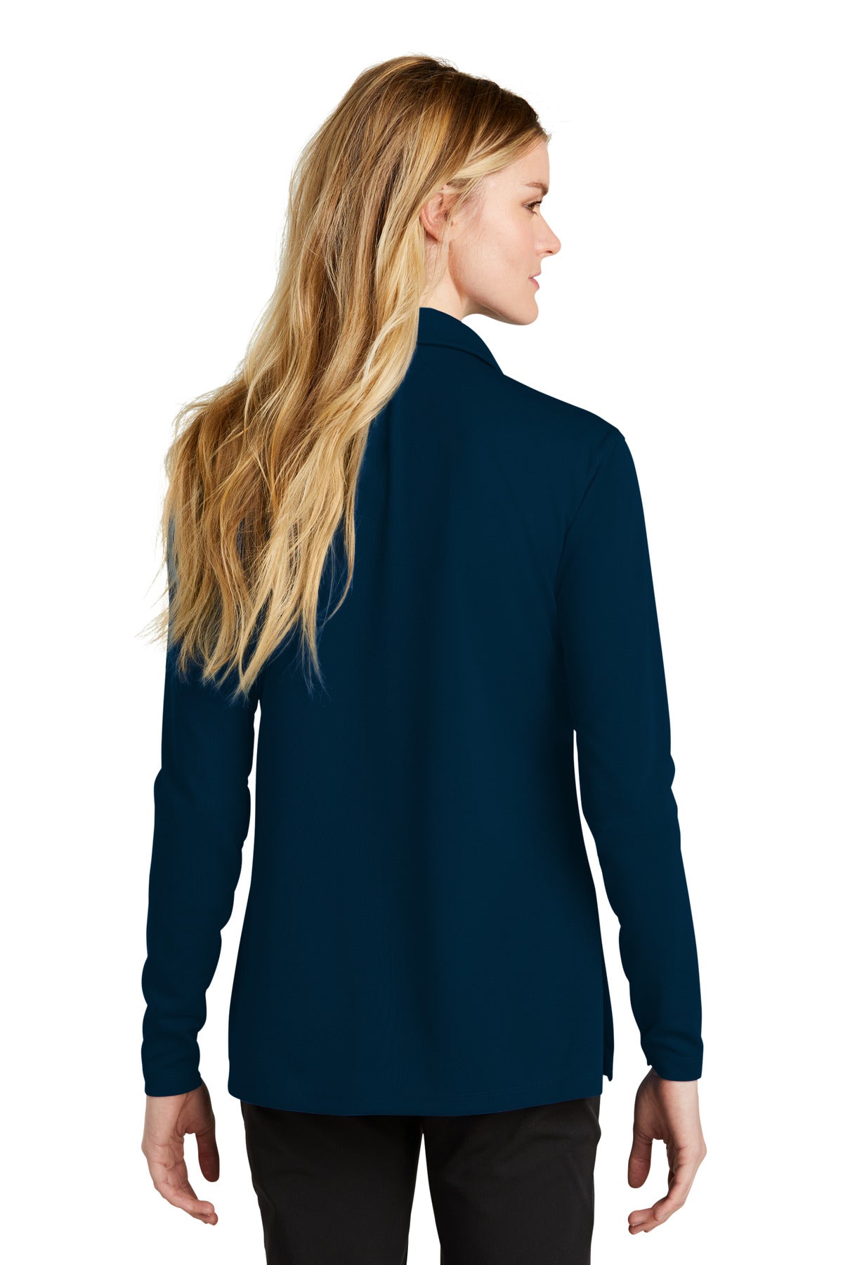 Nike Women's Dri-FIT Micro Pique 2.0 Long Sleeve Polo