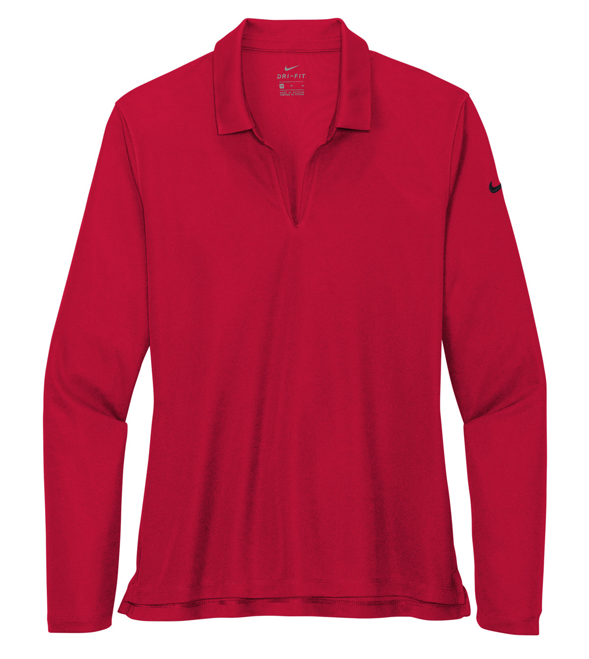 Nike Women's Dri-FIT Micro Pique 2.0 Long Sleeve Polo