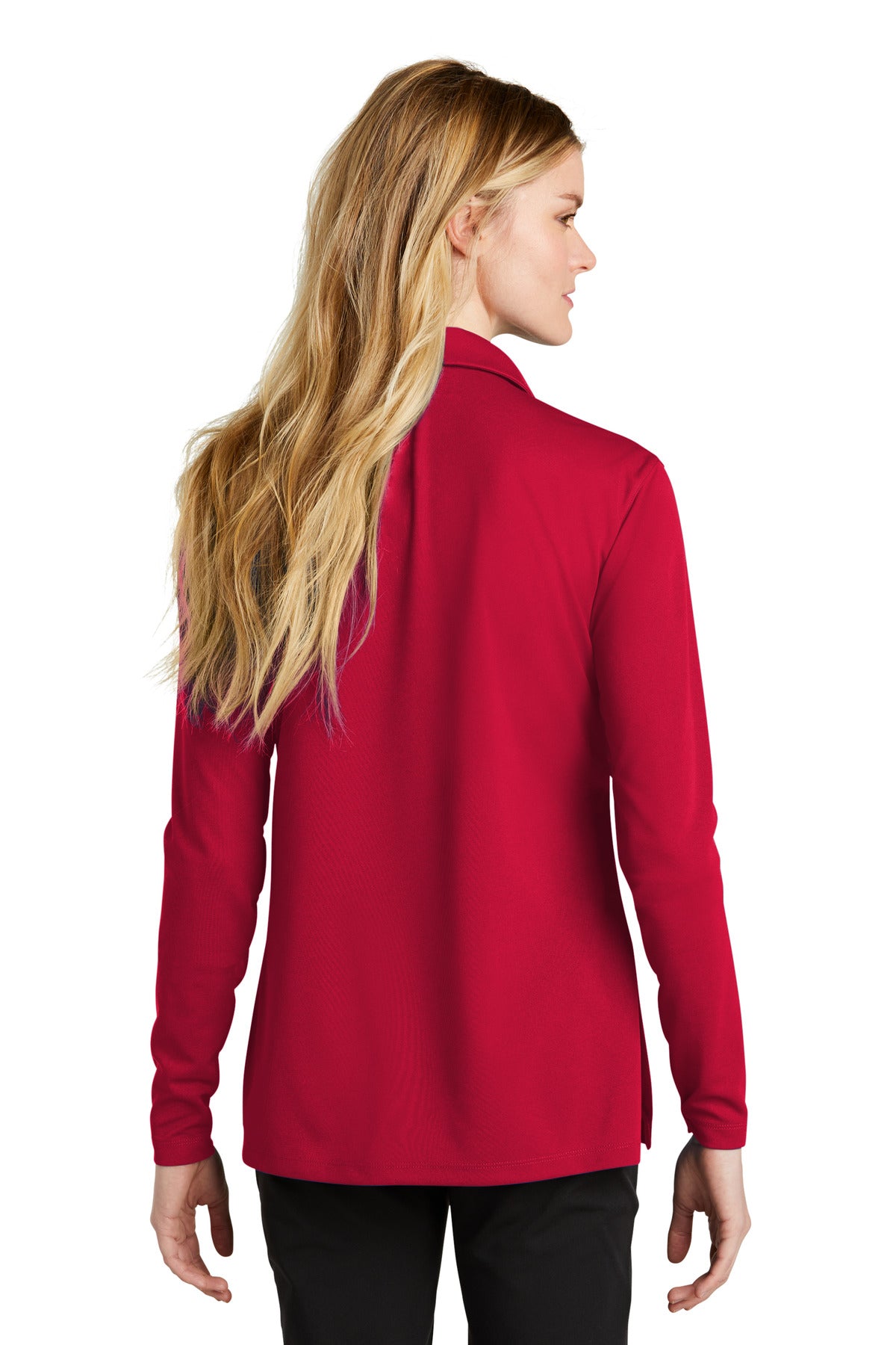 Nike Women's Dri-FIT Micro Pique 2.0 Long Sleeve Polo