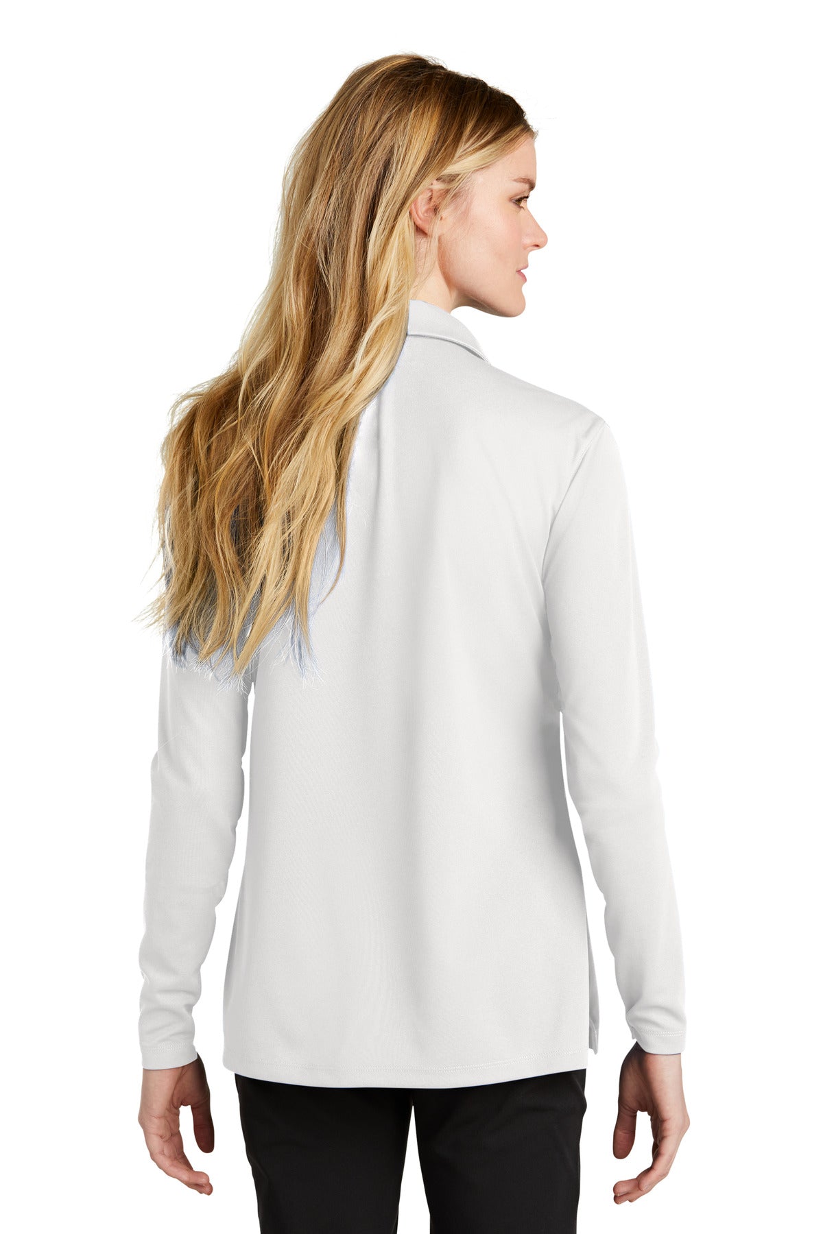 Nike Women's Dri-FIT Micro Pique 2.0 Long Sleeve Polo