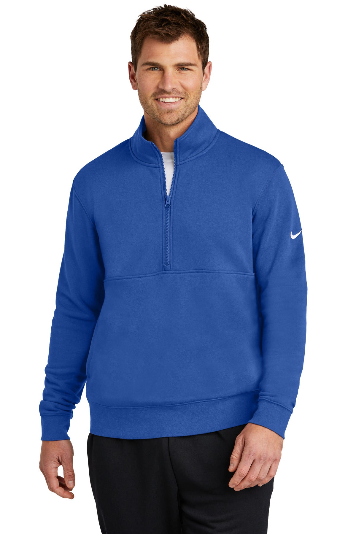 LEDGERWAY Nike® Club Fleece Sleeve Swoosh 1/2-Zip