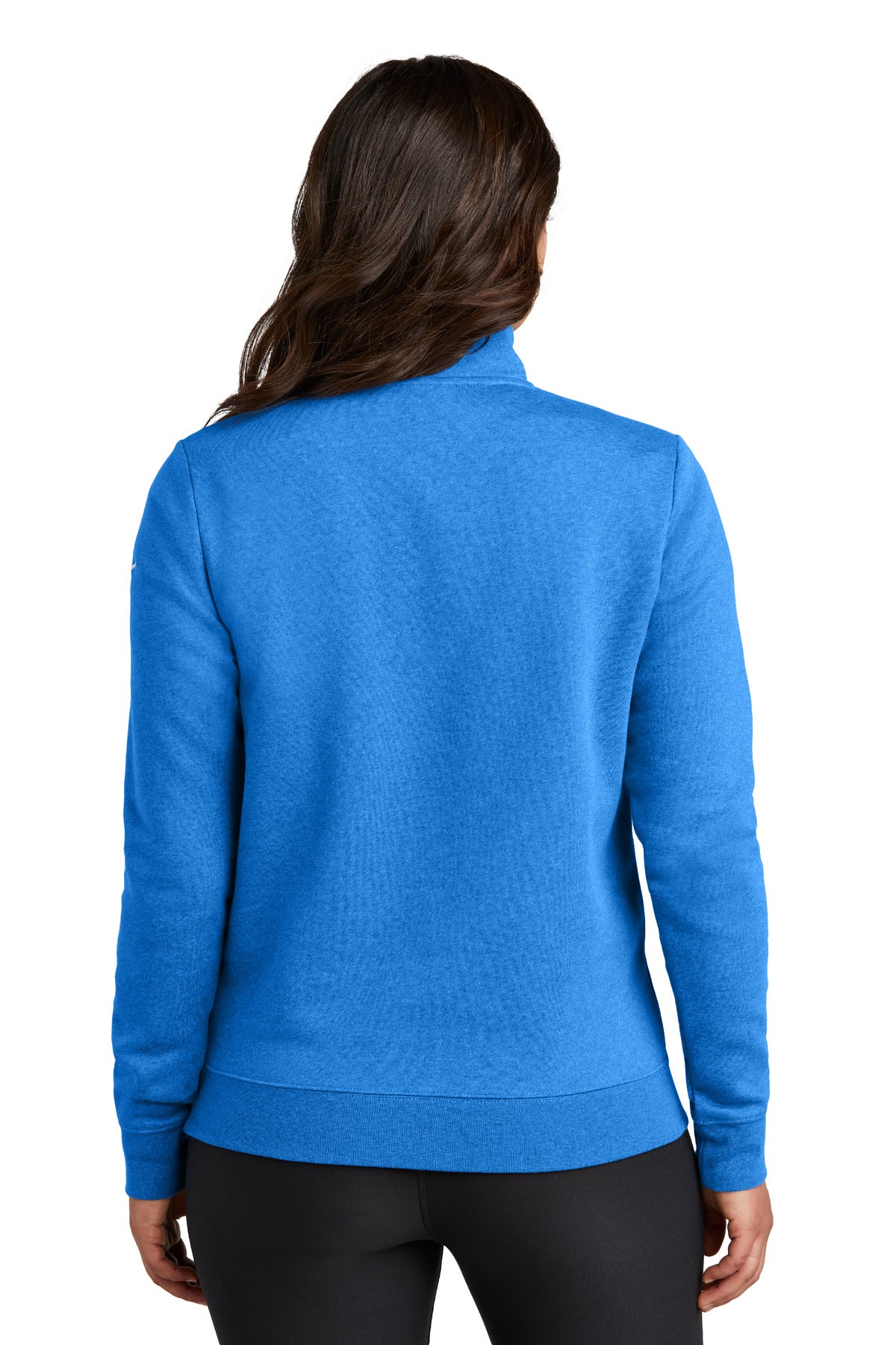 Nike Women's Club Fleece Sleeve Swoosh 1/2-Zip
